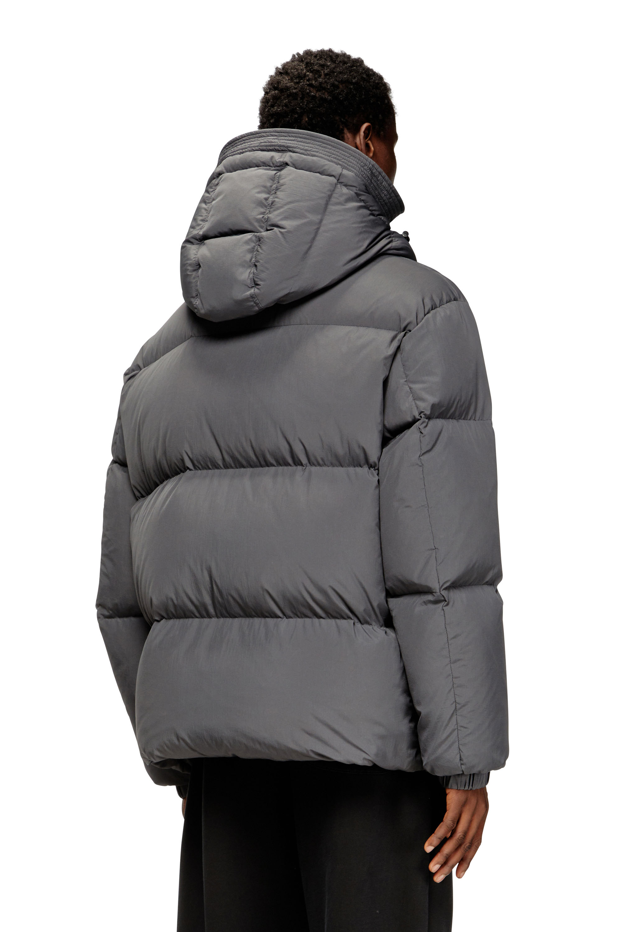 Diesel - W-ROLFYS-WRD, Male's ダウンジャケット in グレー - 5