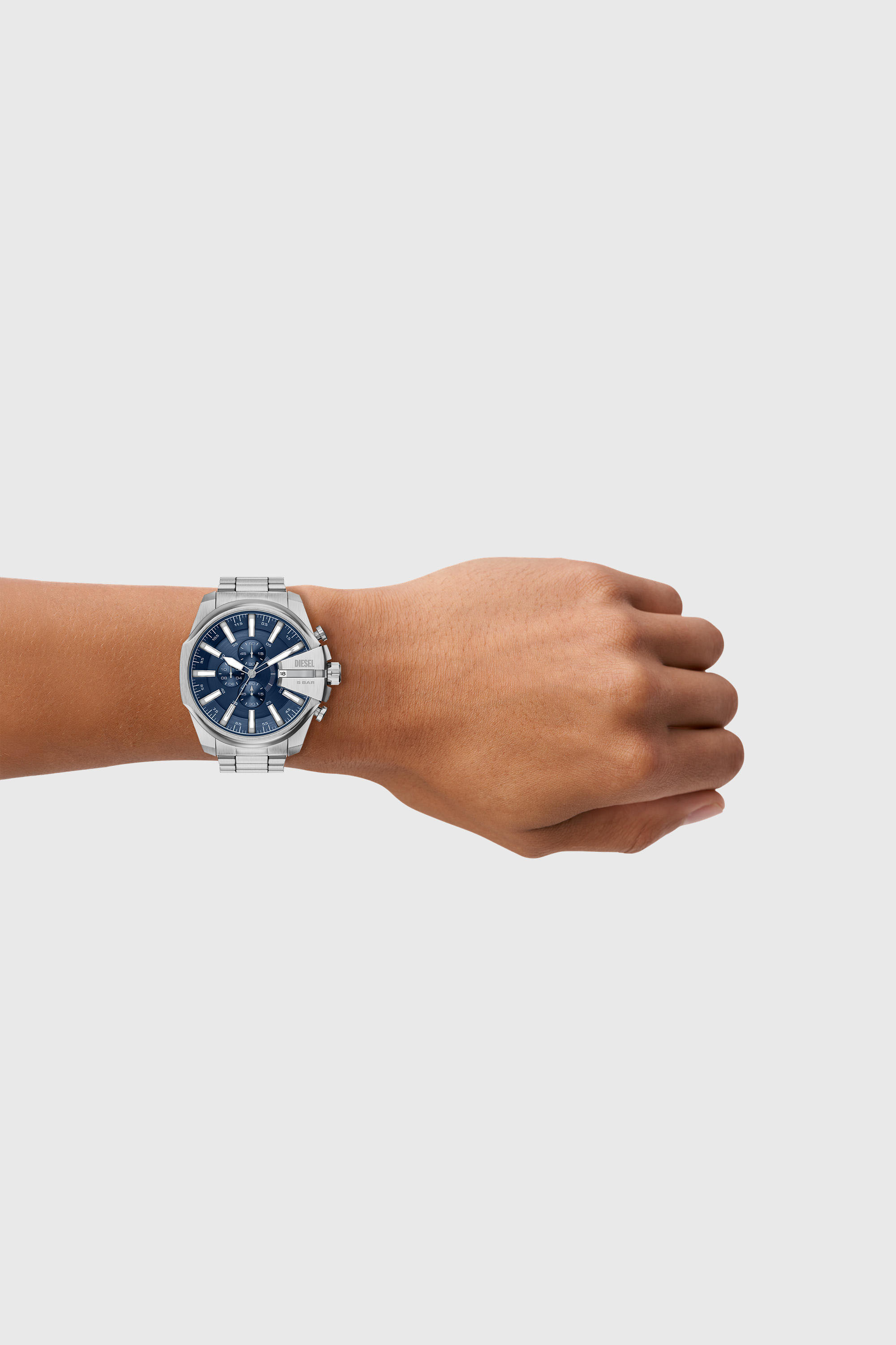 Diesel - DZ4721 WATCH, Male's 時計 in シルバー - 5
