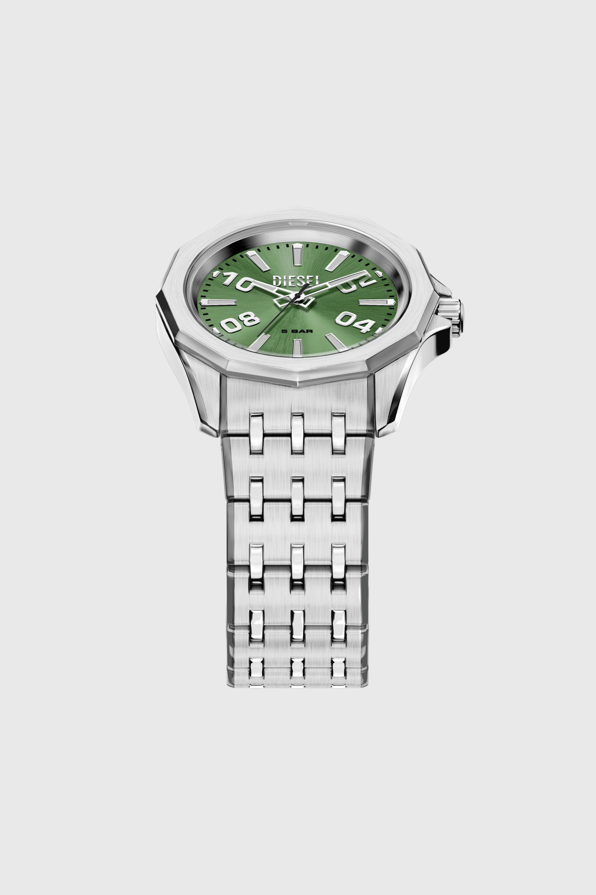 DZ2237 WATCH Stinger stainless steel watch｜シルバー｜メンズ｜DIESEL