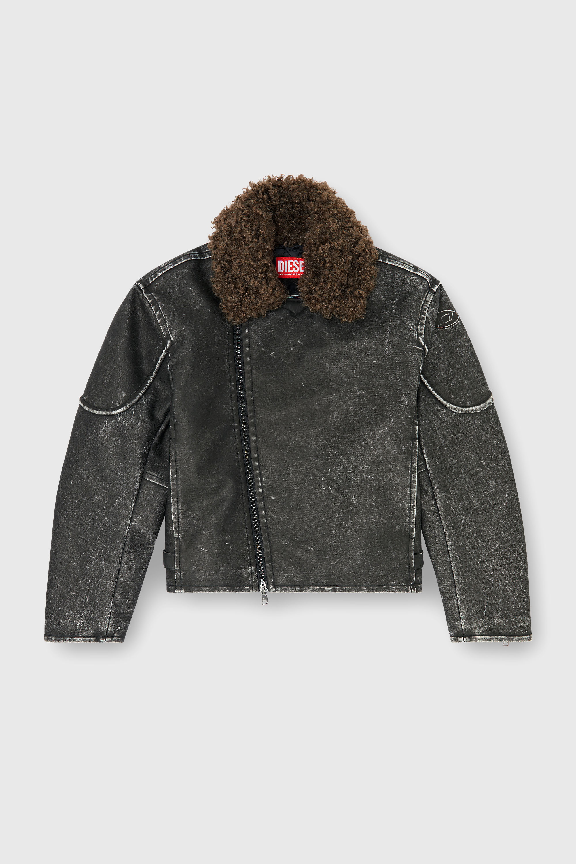Diesel - W-ALEX, Male's ジャケット in ダークグレー - 2