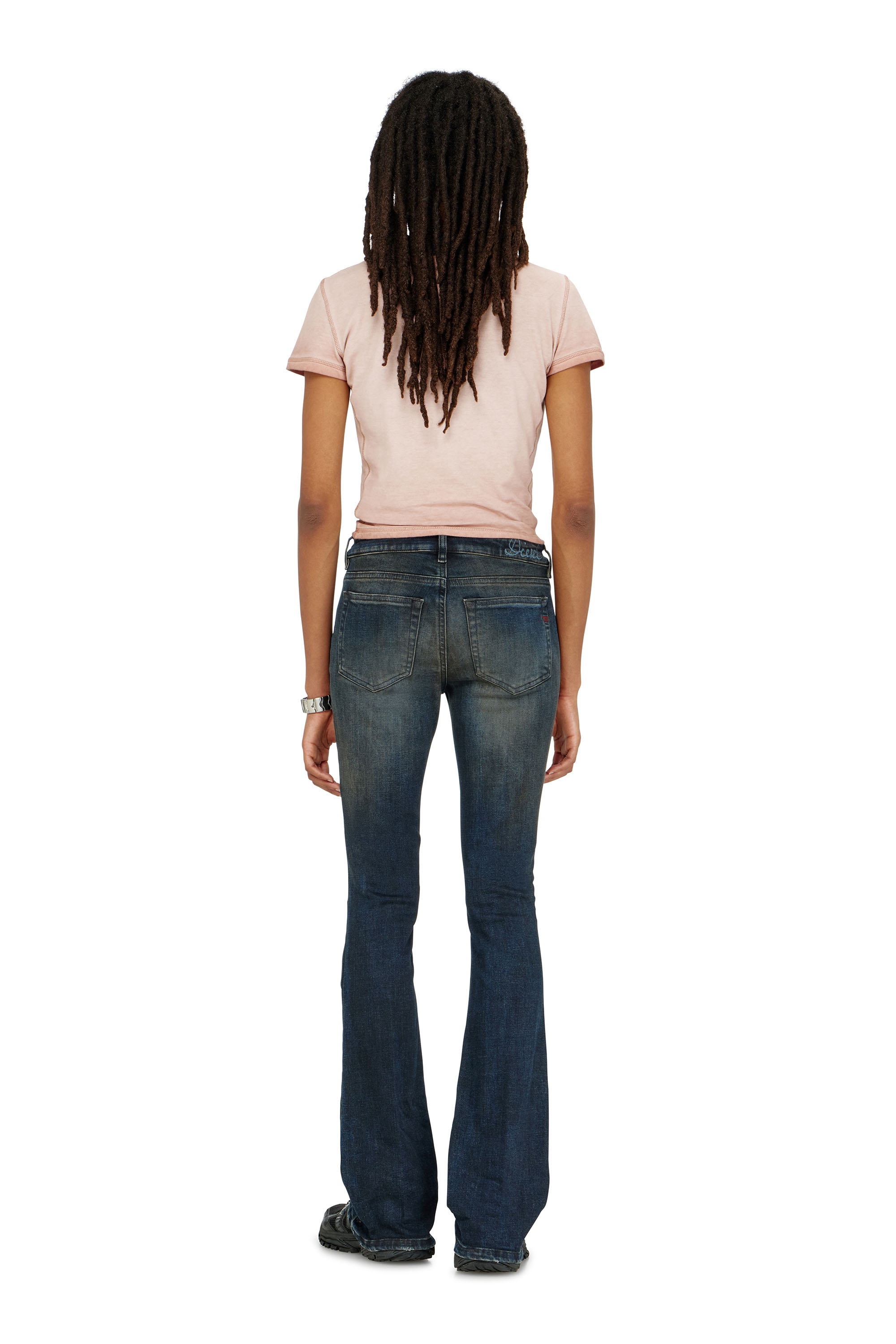 Diesel - Female's Bootcut Jeans 1969 D-Ebbey 09P69, ダークブルー - 3