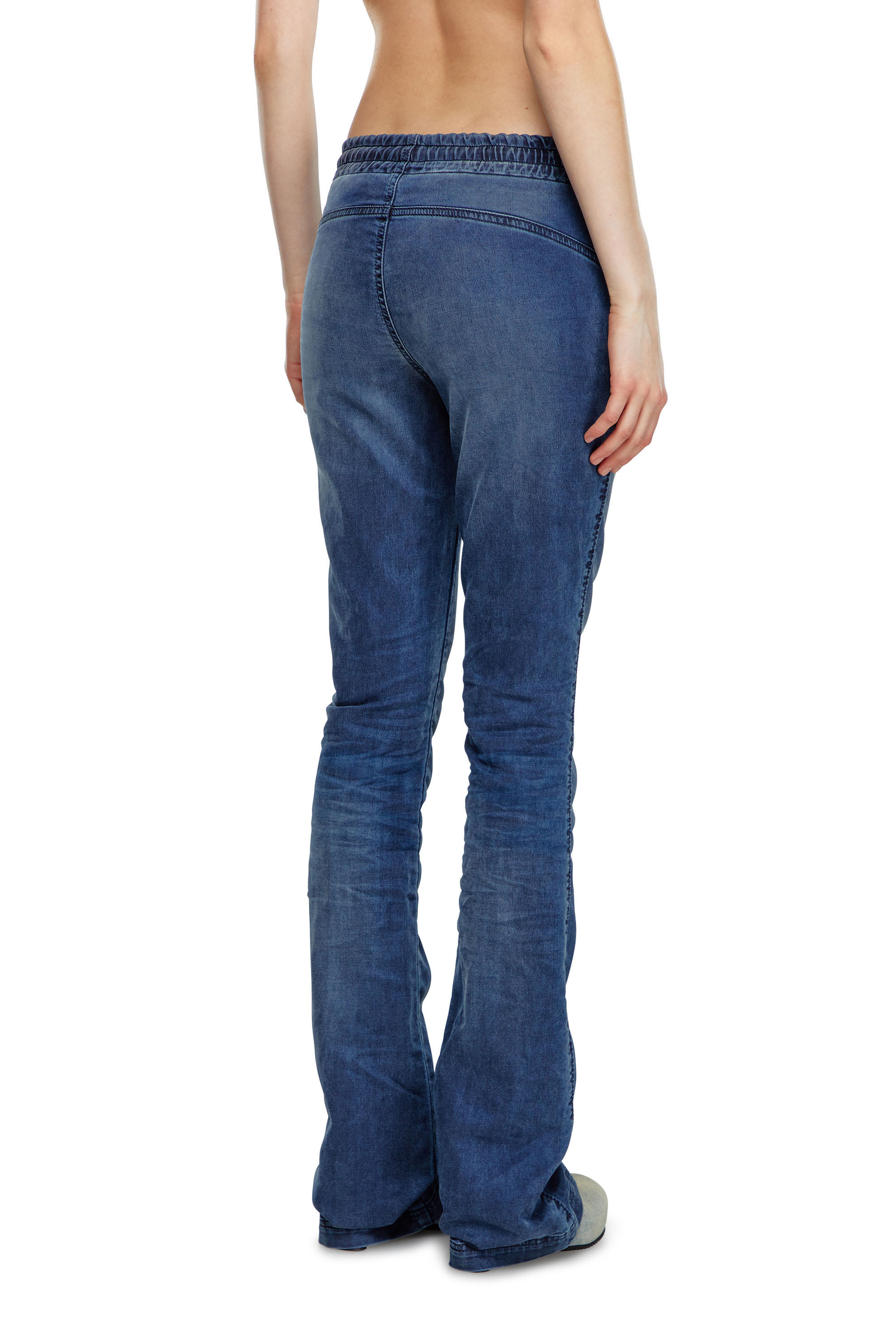 Diesel - Female's Bootcut 2069 D-Ebbey Joggjeans® 068LX, ダークブルー - 4