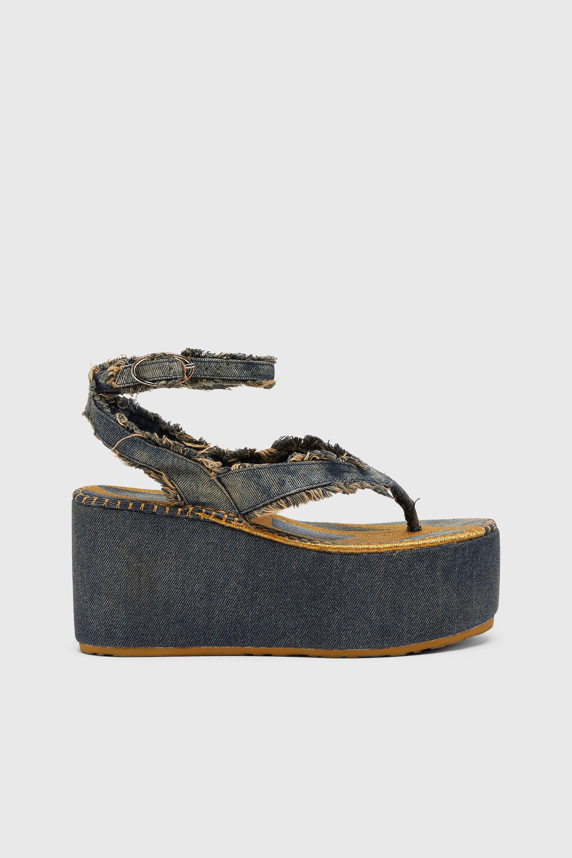 Diesel - SA-NIKOLA SANDAL, Female's サンダル in ブルー/グレー - 1