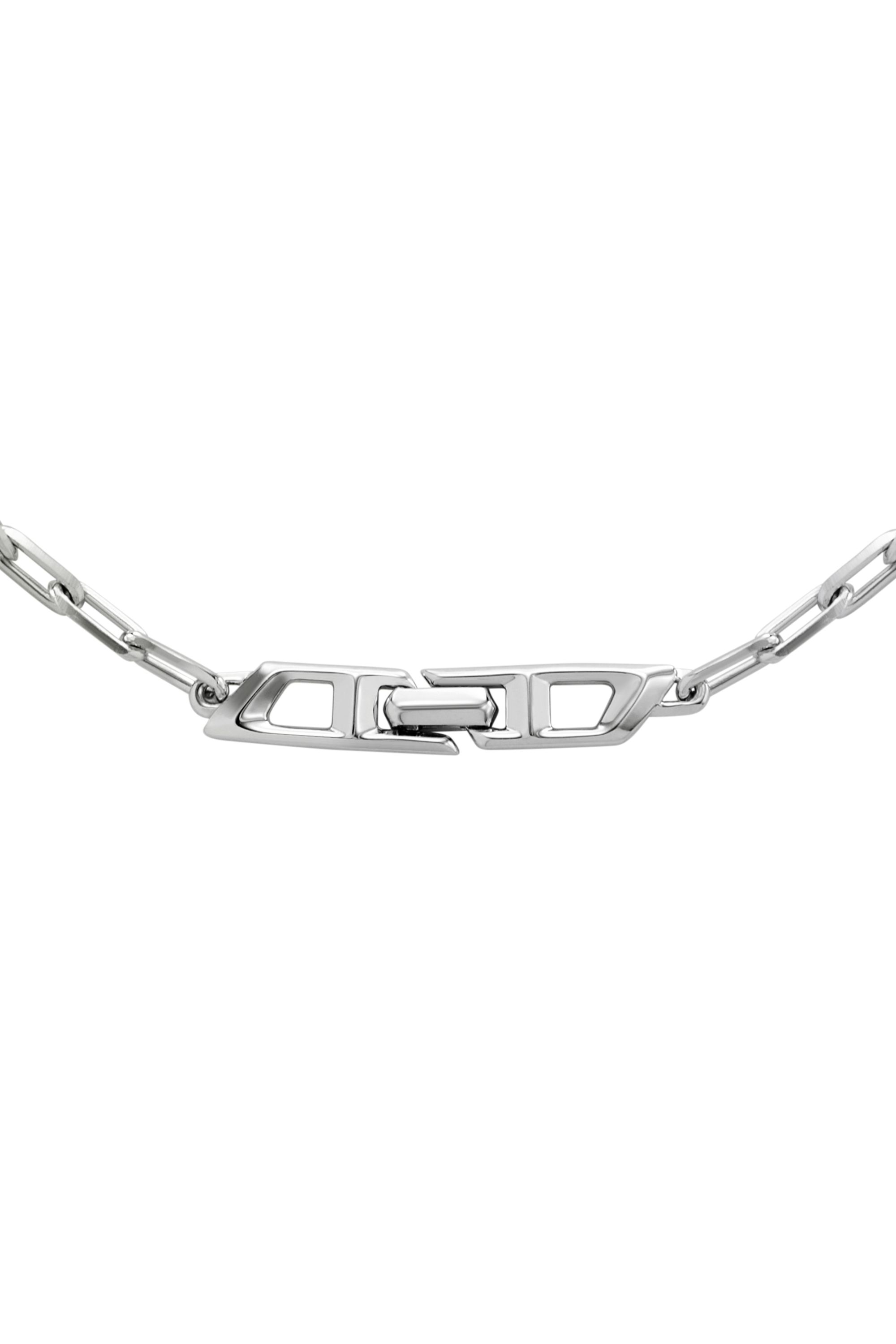 Diesel - DL1364040 STERLING SILVER JEWEL, Unisex's ネックレス in シルバー - 2
