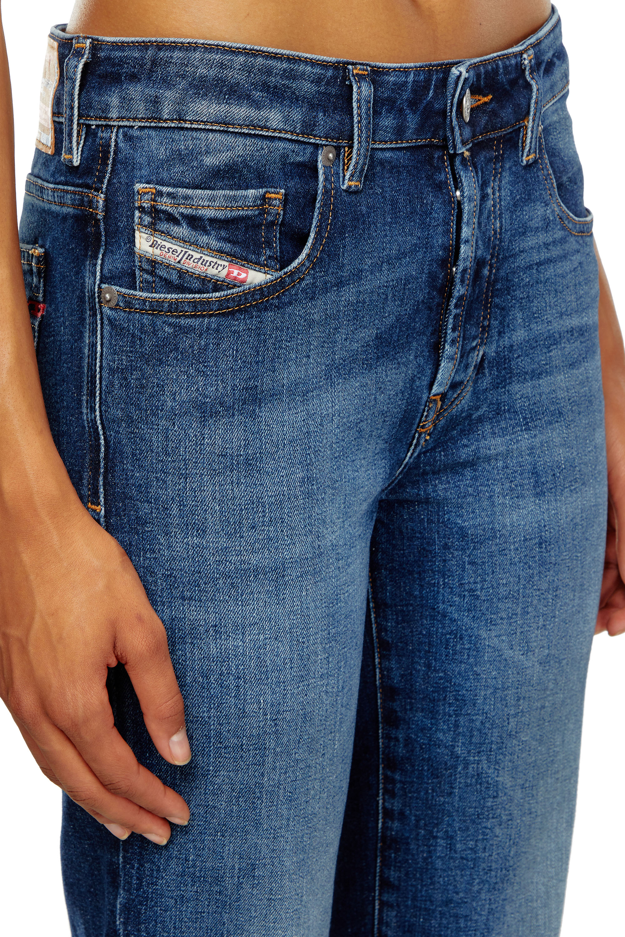 Diesel - Female's Regular Jeans 1989 D-Mine 09I28, ダークブルー - 5