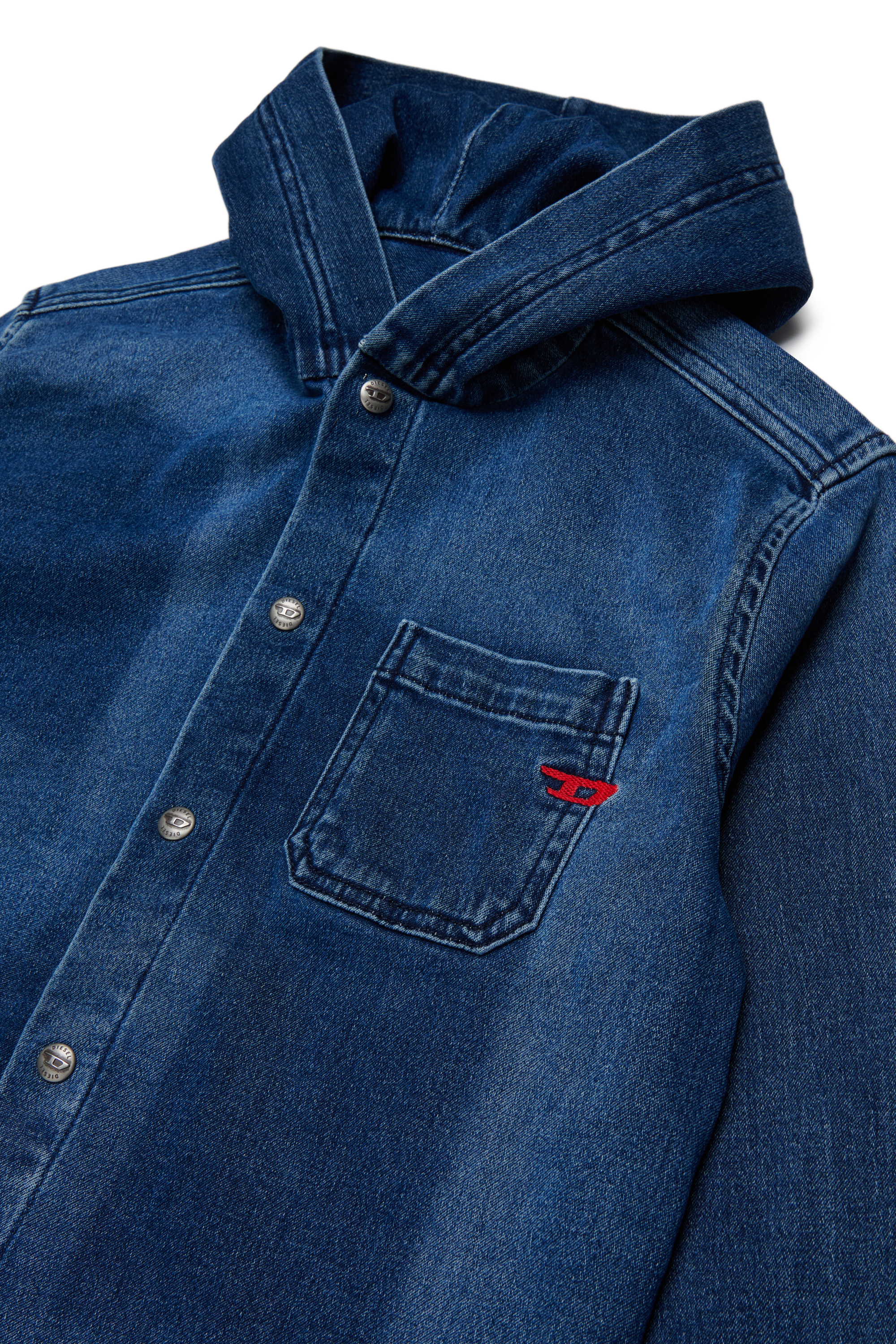 Diesel - CAMPS-OVER JJJ, Male's シャツ in ダークブルー - 3