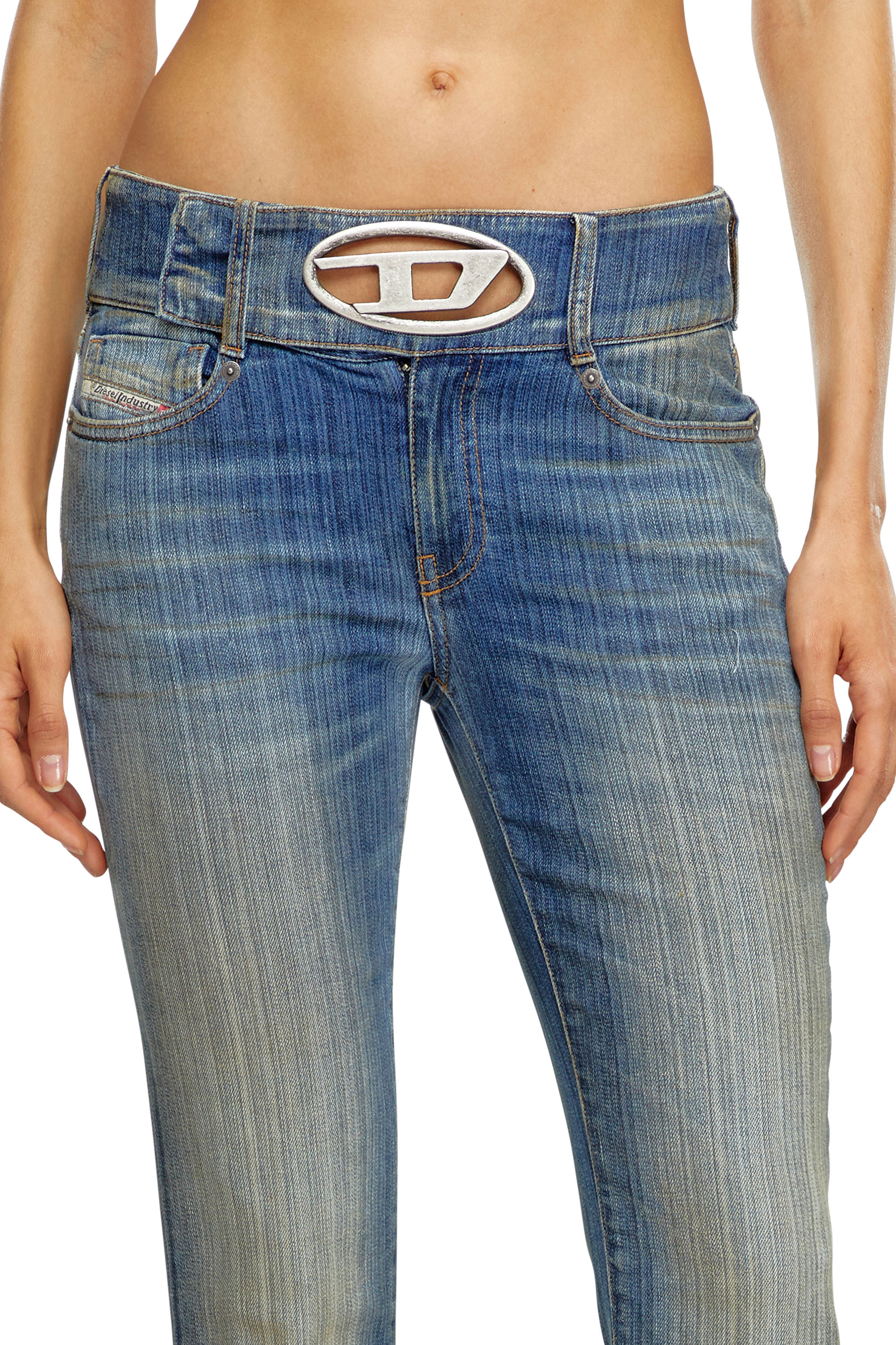 Diesel - Female's Bootcut Jeans D-Propol 0CBCX, ミディアムブルー - 5