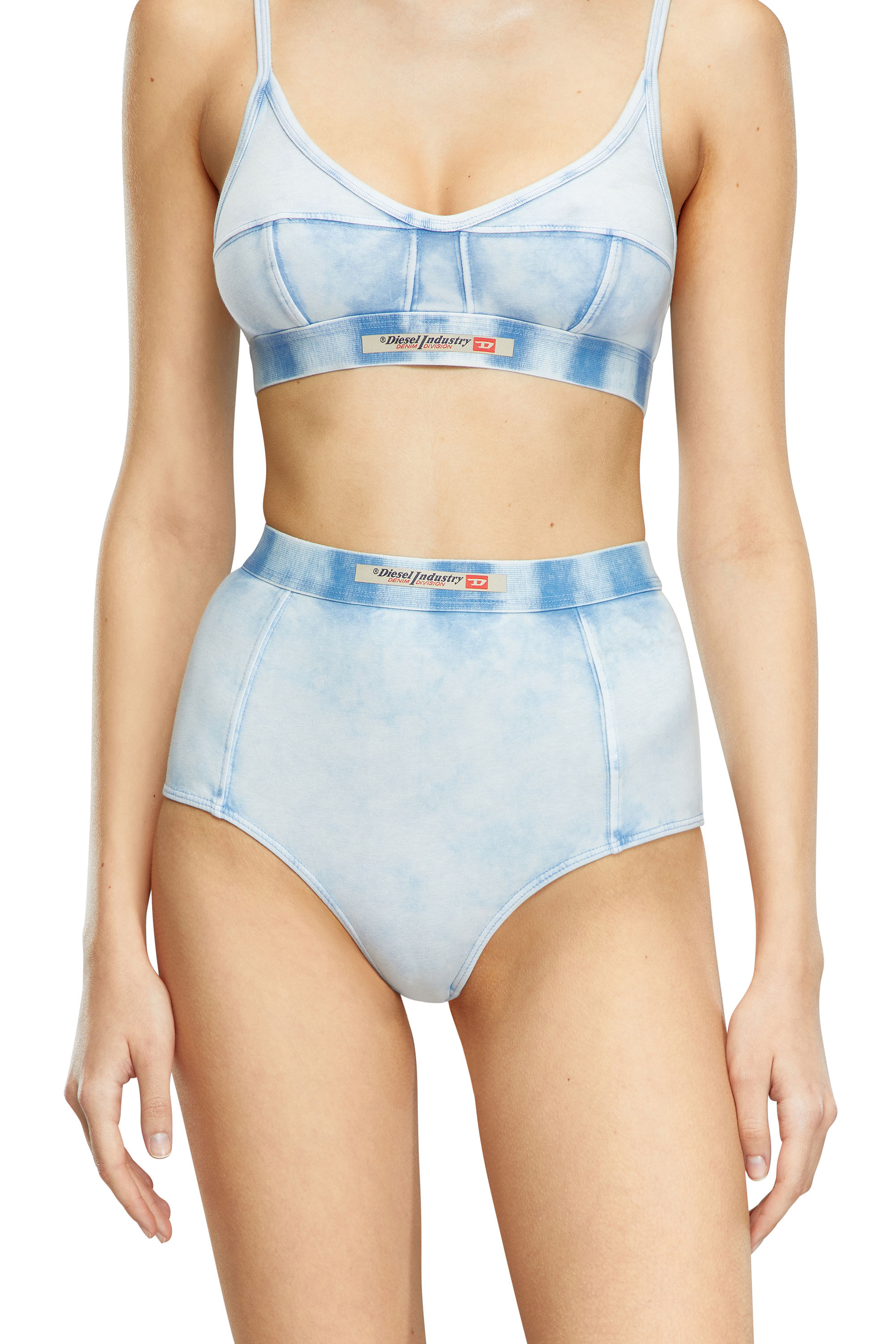 Diesel - UFPN-DRONA, Female's アンダーウェアショーツデニムタッチ in ライトブルー - 3