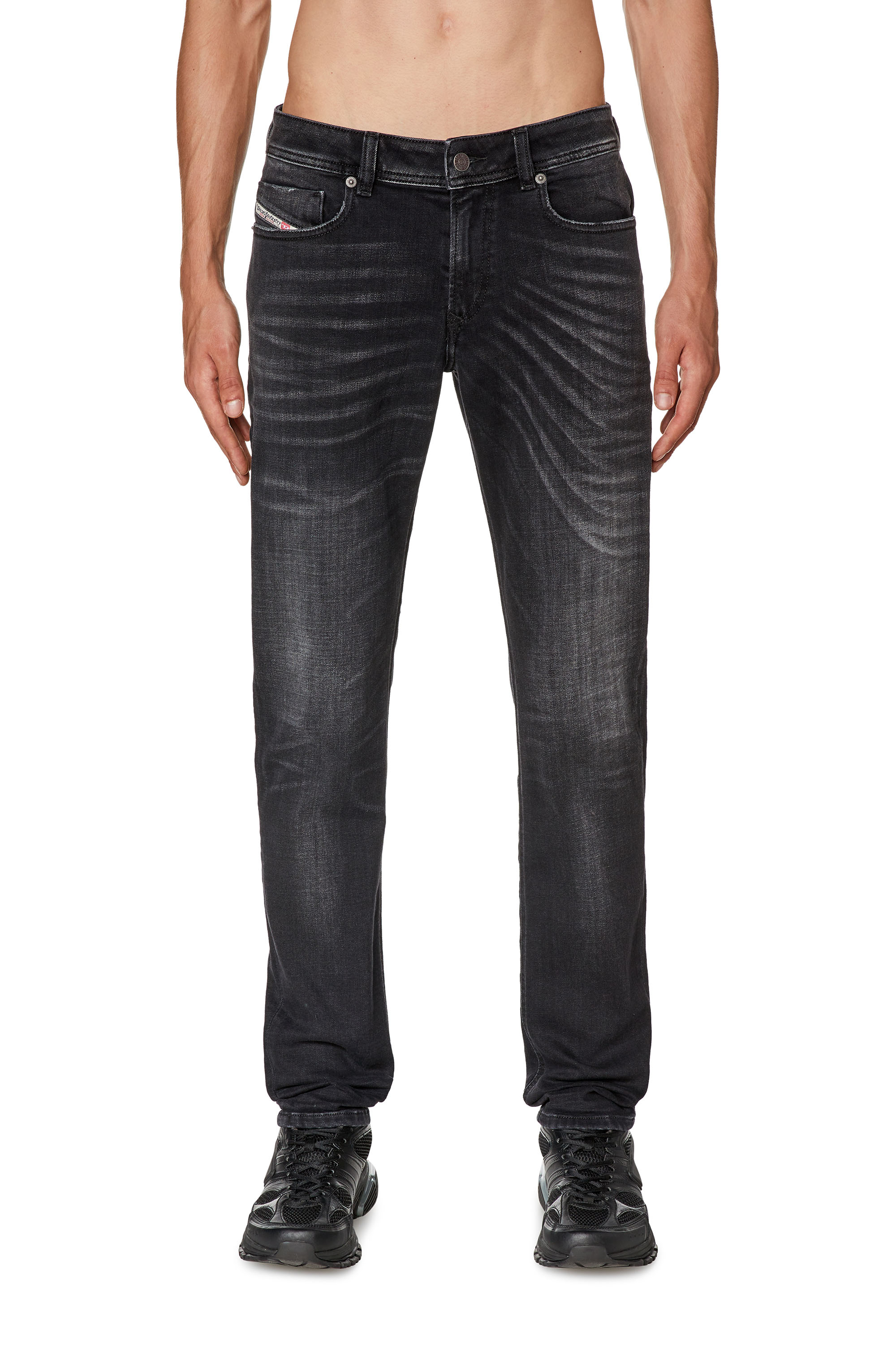 Diesel - Skinny Jeans 1979 Sleenker 09G54, ブラック/ダークグレー - Image 1