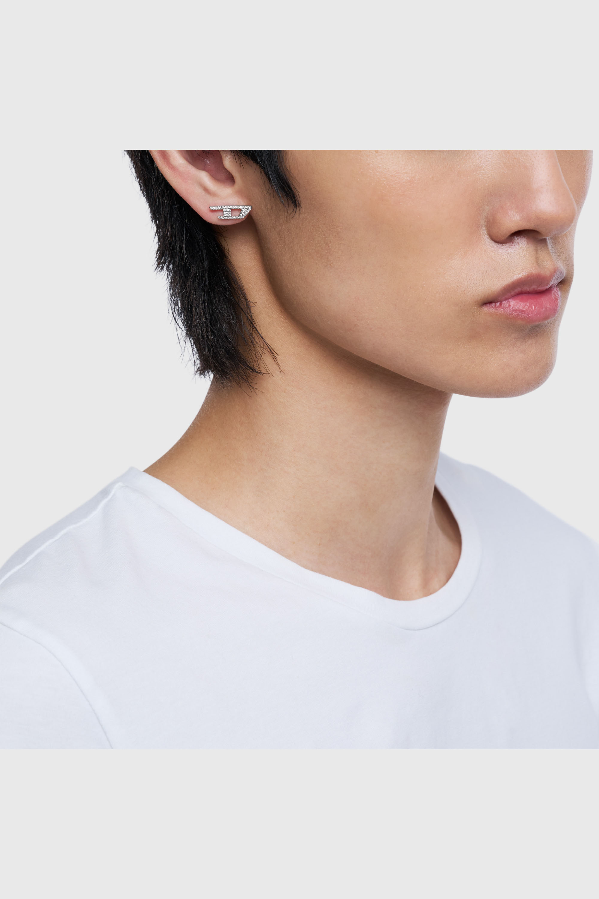 Diesel - DX1630040 JEWELLERY, Unisex's ピアス（片耳用） in シルバー - 4