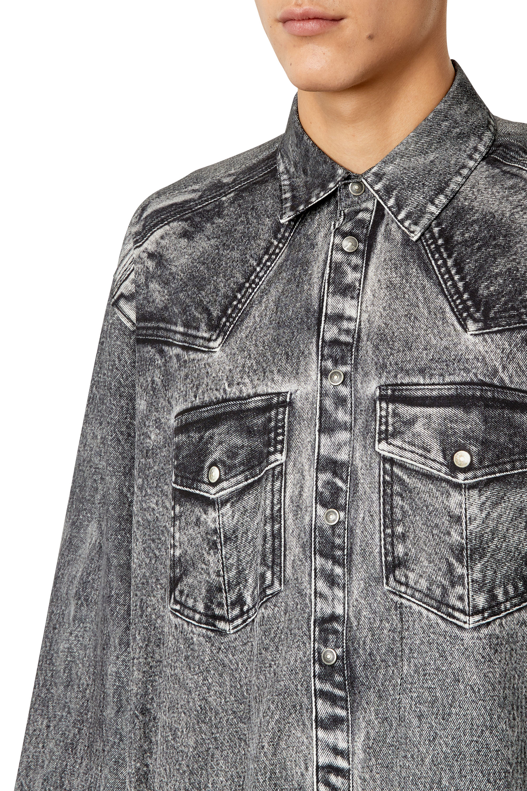 Diesel - S-GILS-DNM, ダークグレー - Image 3