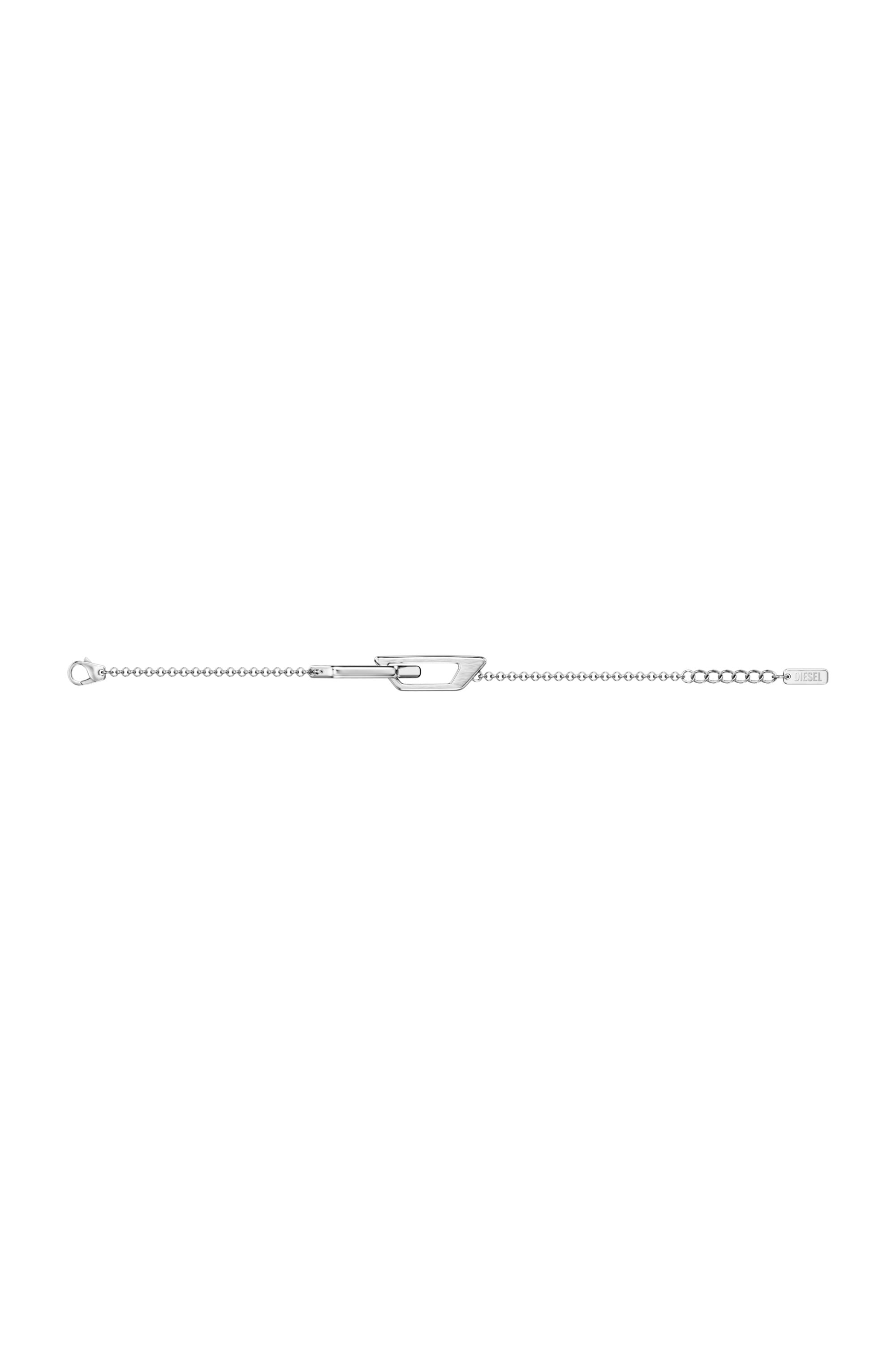 Diesel - DX1726040, Unisex's Stainless Steel Chain Bracelet in シルバー - 3