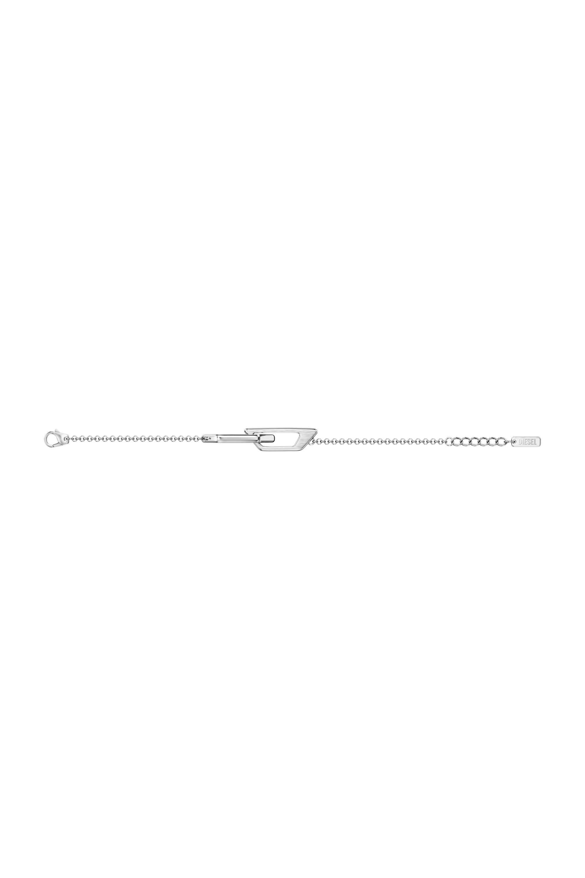 Diesel - DX1726040, Unisex's Stainless Steel Chain Bracelet in シルバー - 3