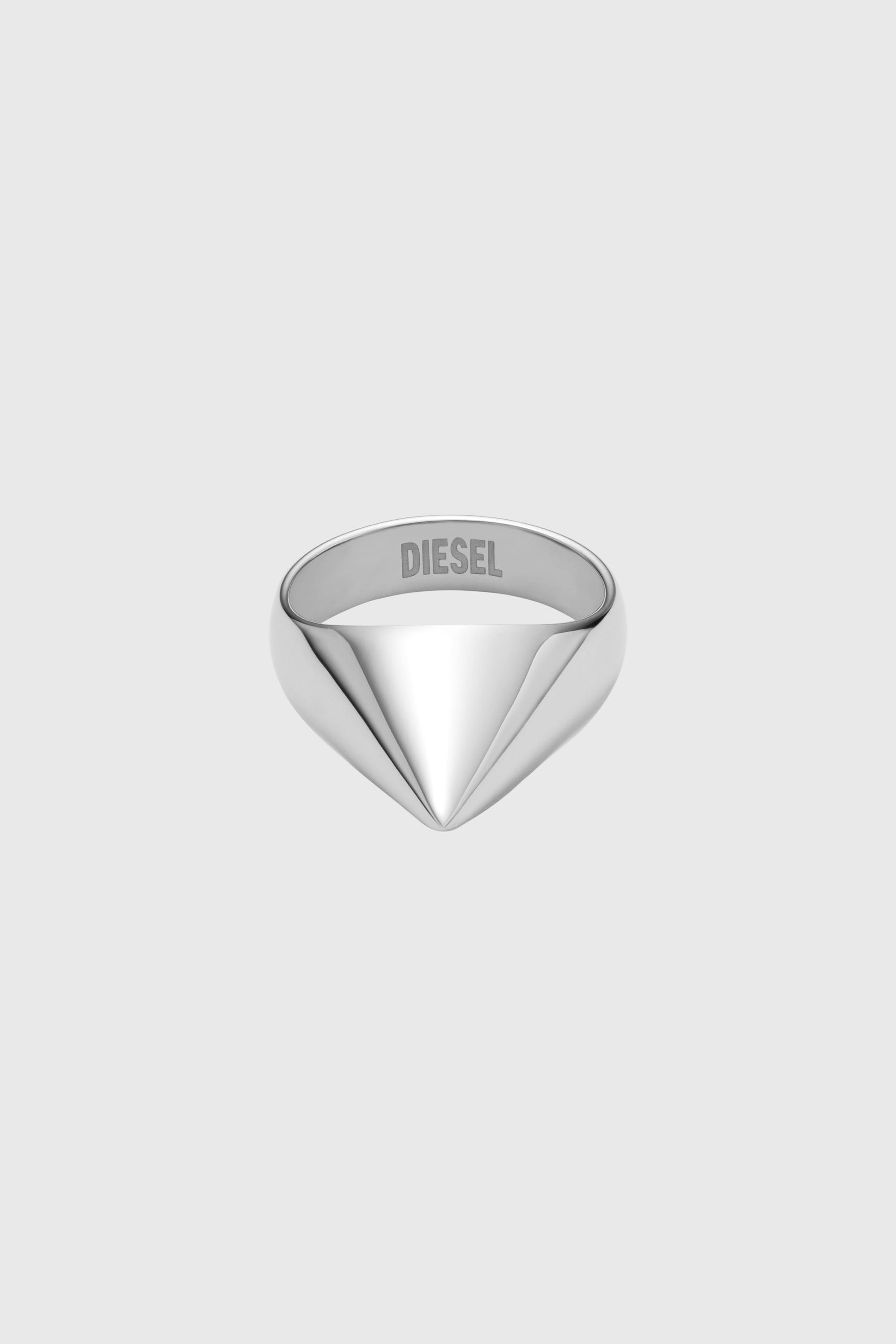 Diesel - DX1641040 JEWELLERY, Unisex's リング in シルバー - 2