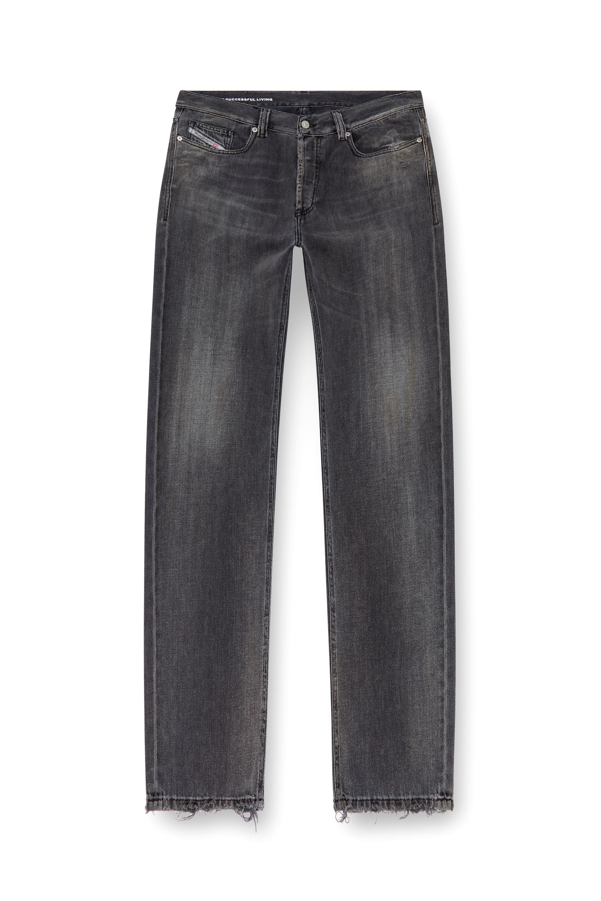 Diesel - Male's Regular Jeans 2024 D-Macs 09K14, ブラック/ダークグレー - 3