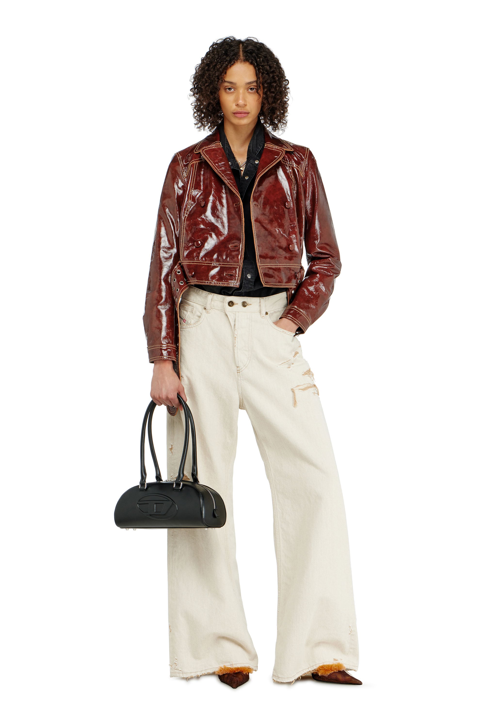 Diesel - L-EGEND, Female's レザージャケット in null - 2