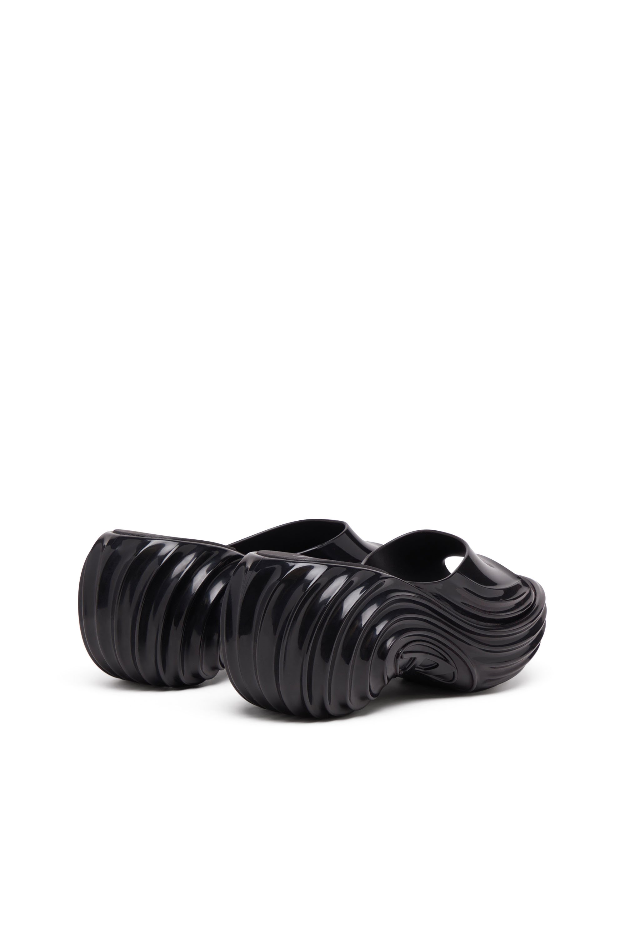 Diesel - MELISSA QUANTUM PLATFORM, Female's Platform mule in Melflex® in ブラック - 3