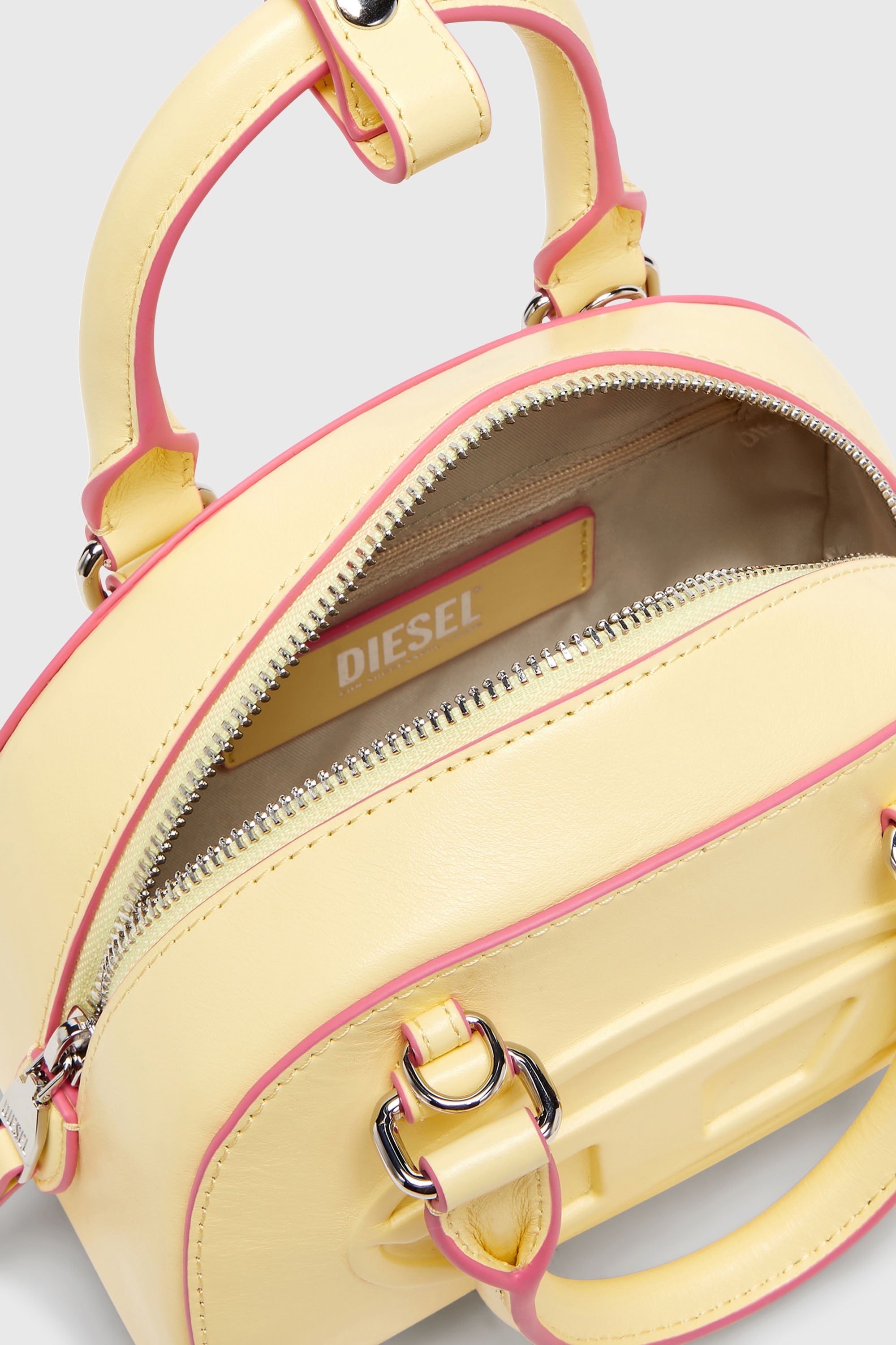 Diesel - 1DR DOME CROSSBODY, Female's クロスボディバッグ in イエロー - 5