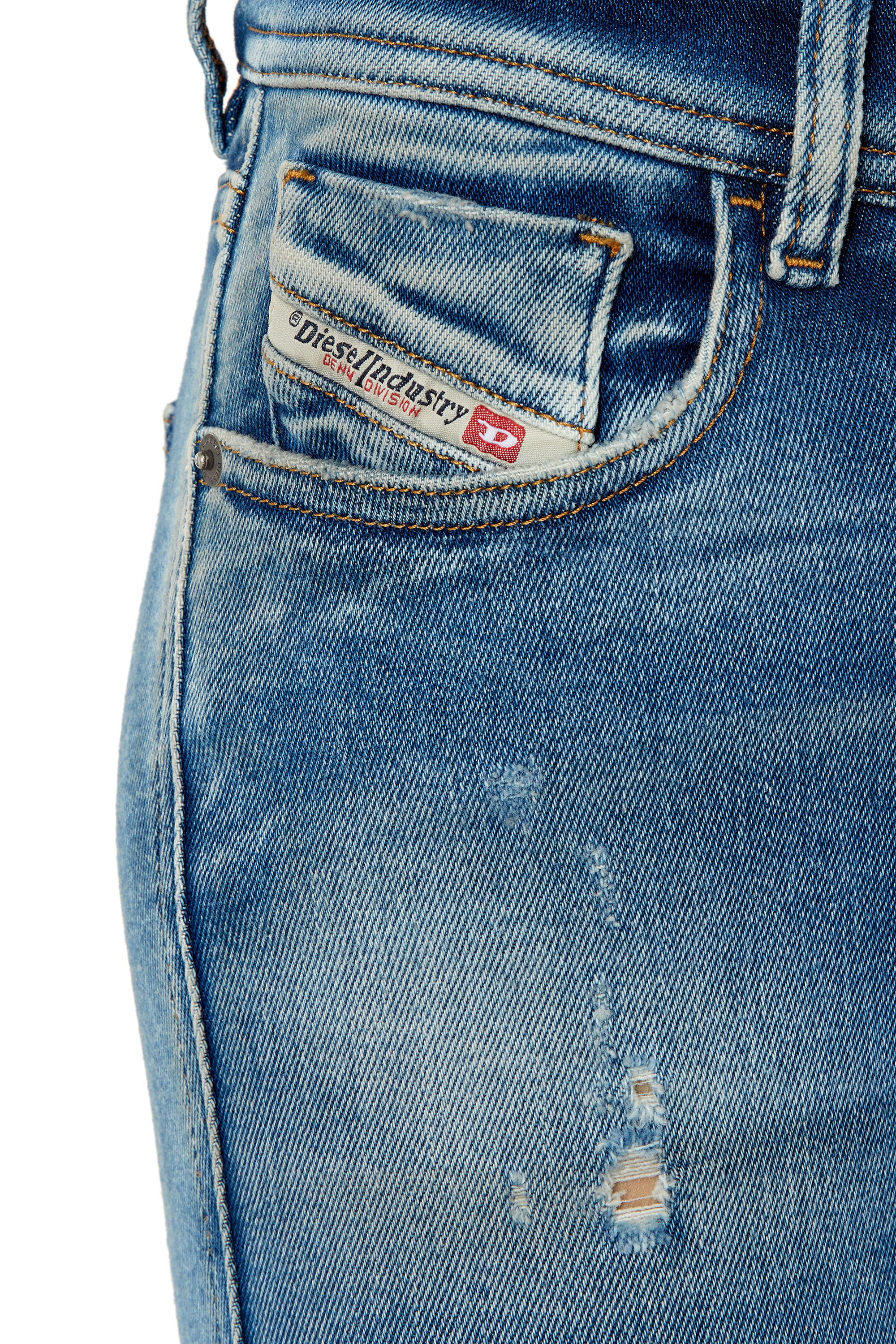 Diesel - Super skinny Jeans 2017 Slandy 09E91, ライトブルー - Image 3