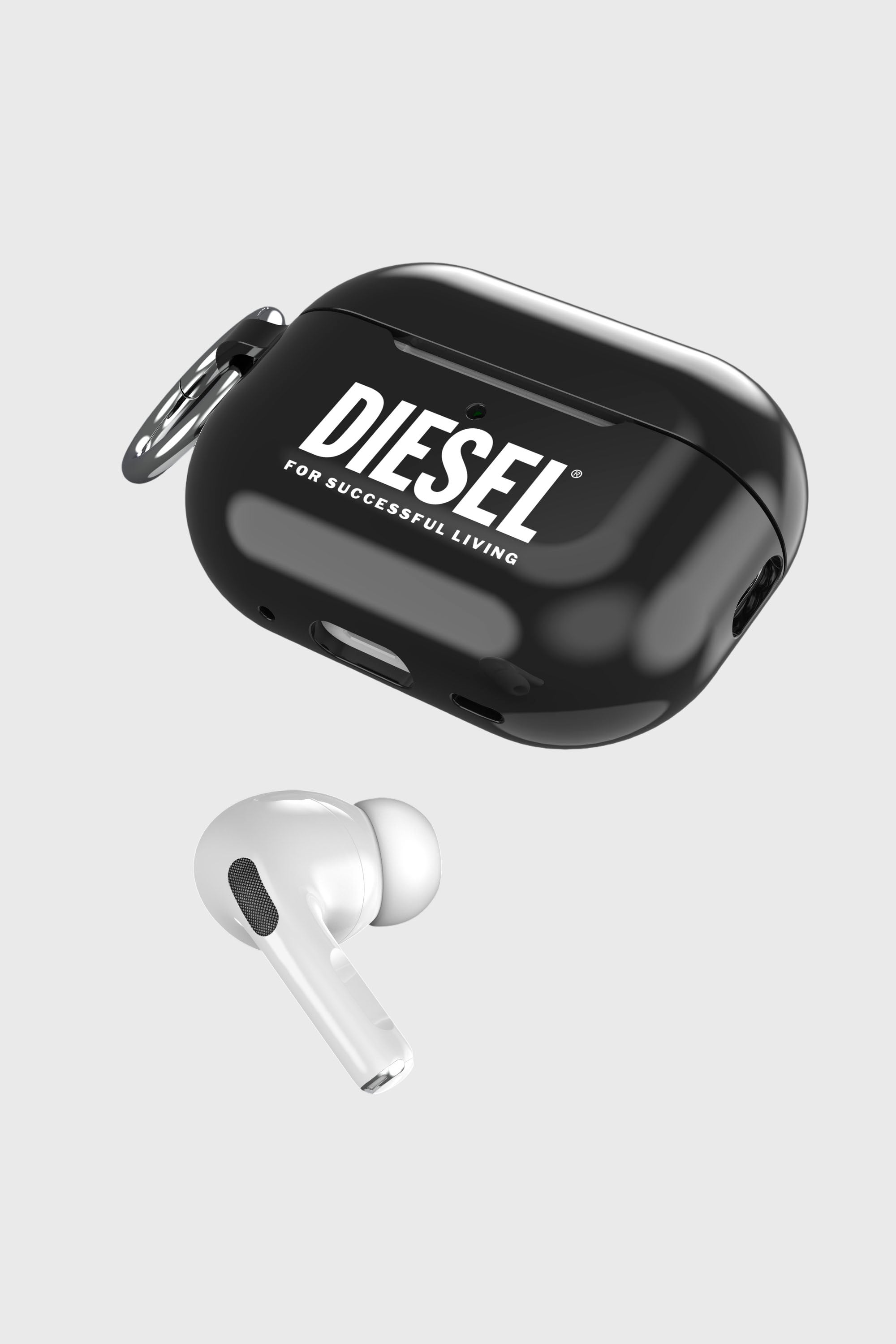 Diesel - 60193 AIRPOD CASE AIRPODS CASE, Unisex's Biscotto Case for Airpods Pro / Pro 2 in ブラック - 4