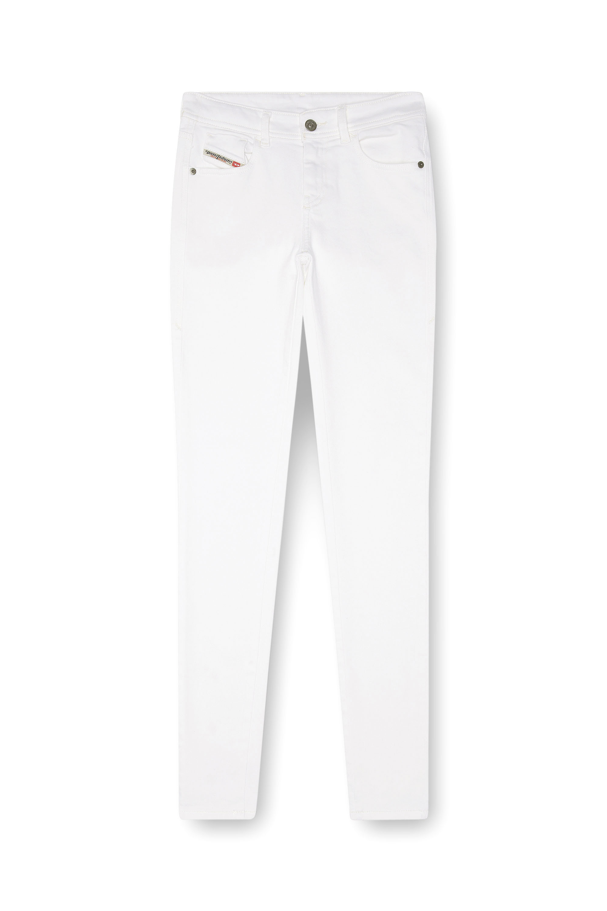 Diesel - Female's Skinny Jeans 2017 Slandy 09F90, ホワイト - 3