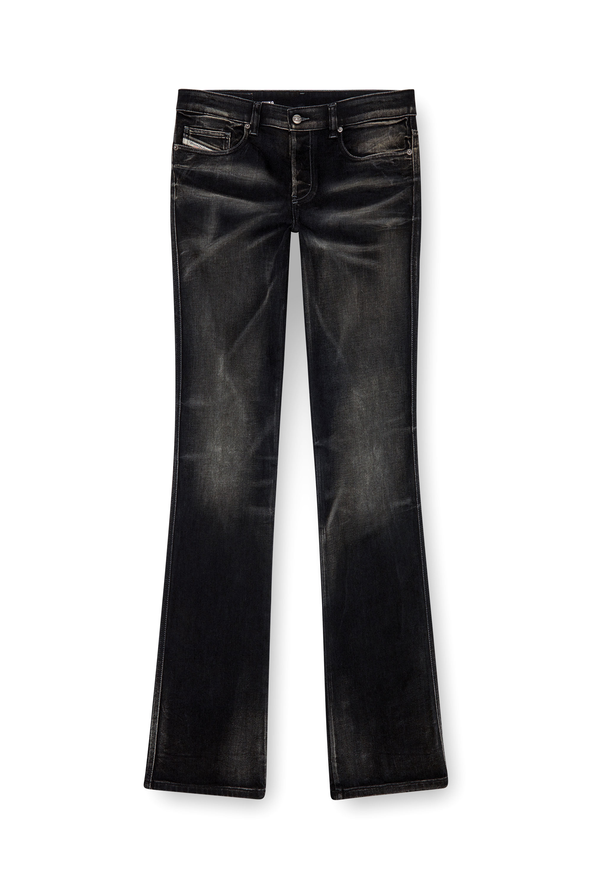 Diesel - Male's Bootcut Jeans 1998 D-Buck 09J53, ブラック/ダークグレー - 2