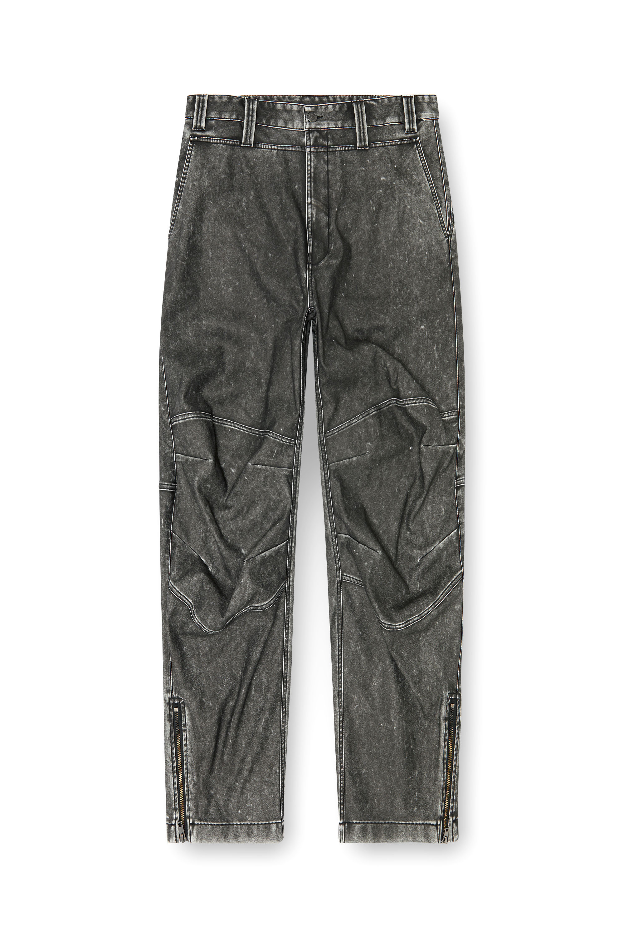Diesel - P-DELLY-NJCJ, Male's パンツ in ダークグレー - 4