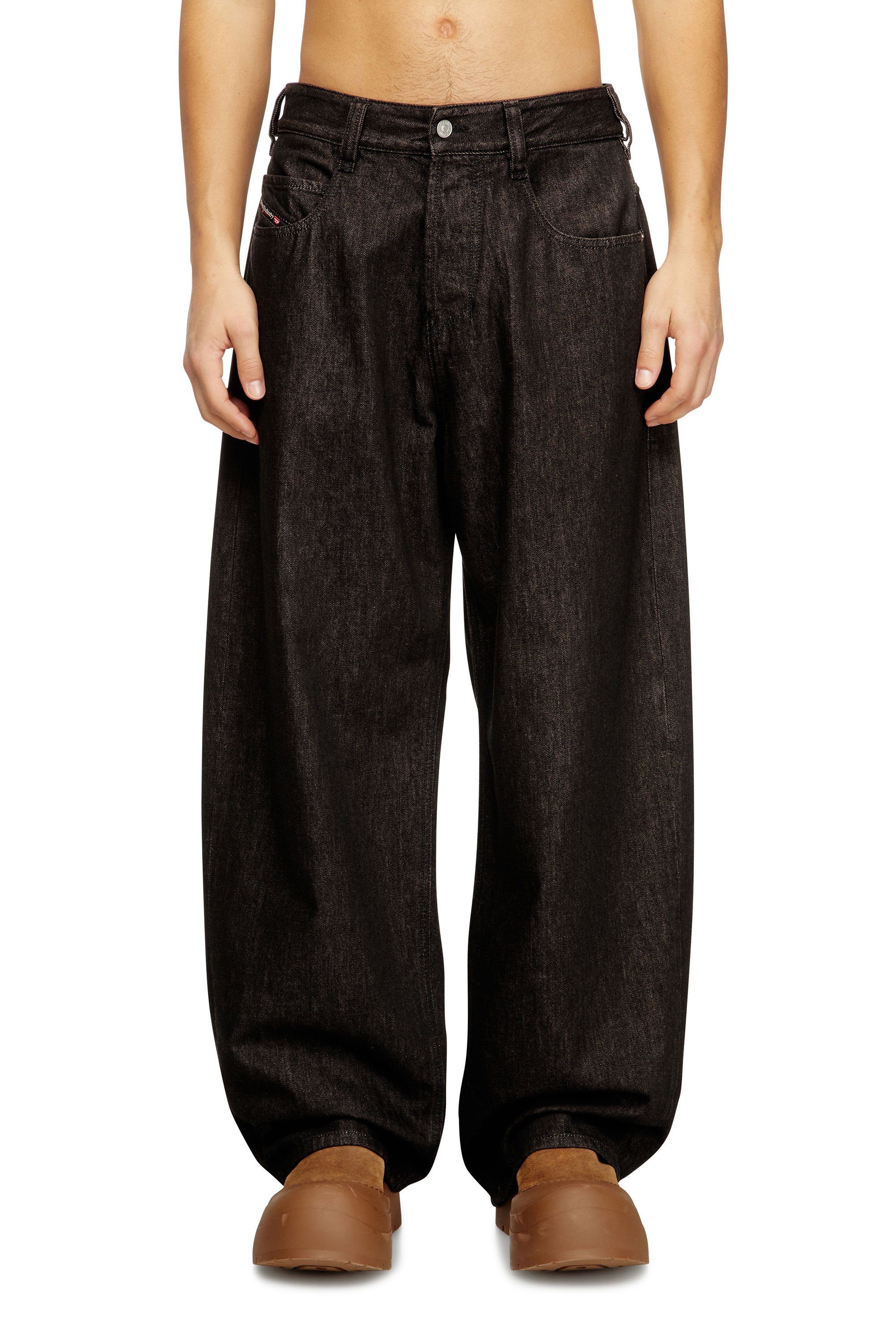 Relaxed Jeans 1997 D-Enim 09N25, ブラック/ダークグレー Diesel - Unisex's Relaxed Jeans 1997 D-Enim 09N25, ブラック/ダークグレー - 3