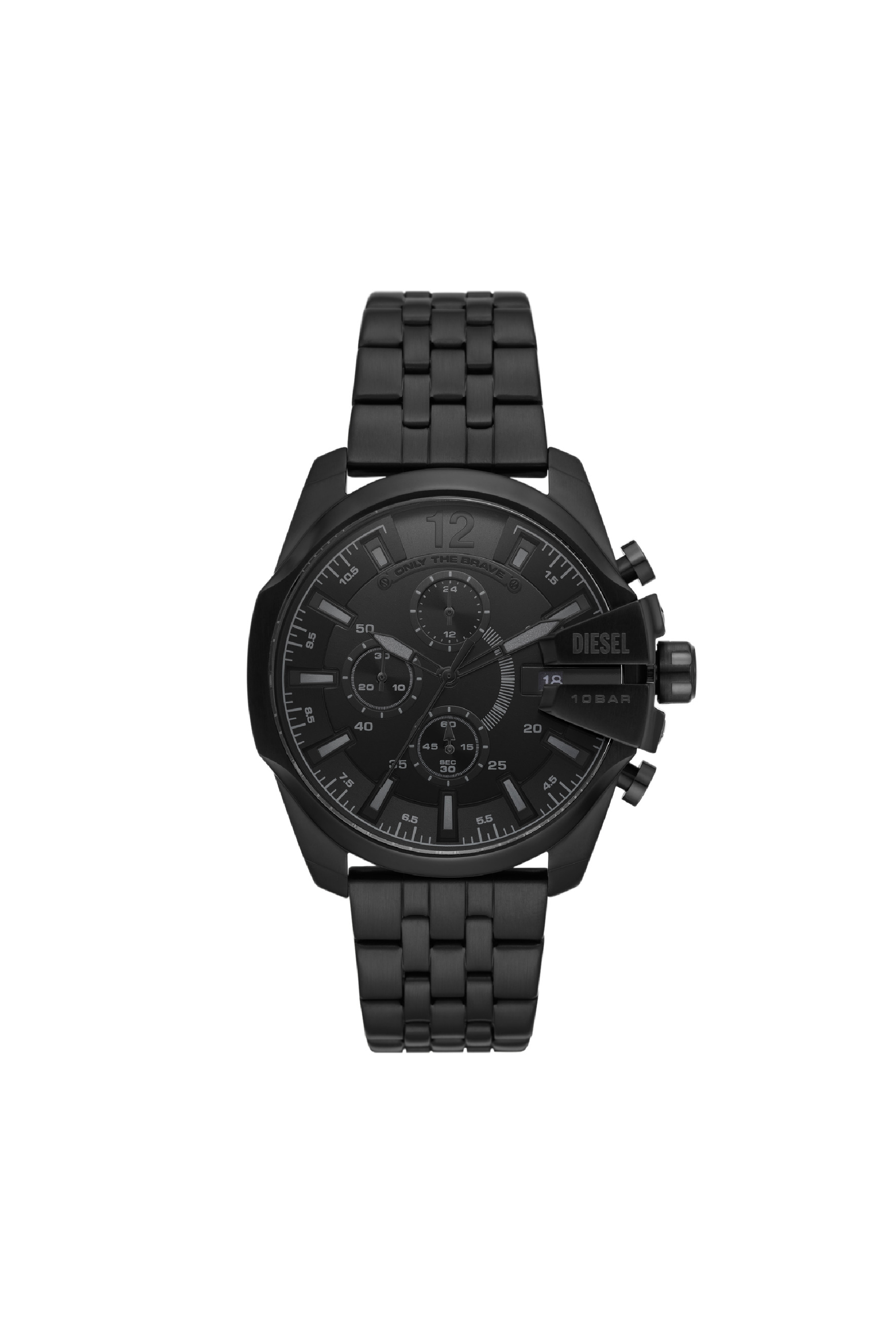 DZ4282 Mega Chief watch with black plating｜メンズ｜DIESEL