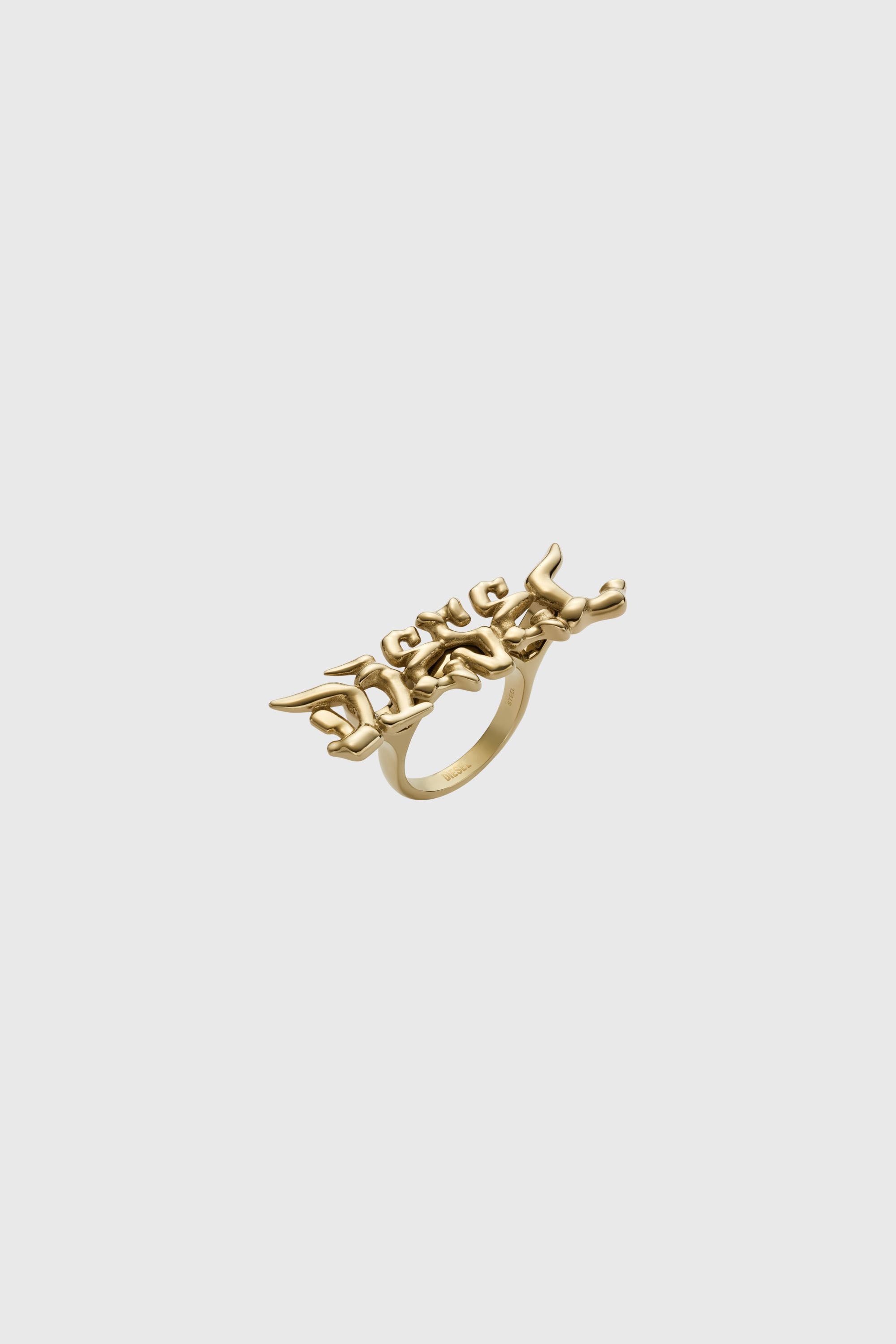 Diesel - DX1681710 JEWELLERY, Unisex's リング in ゴールド - 1