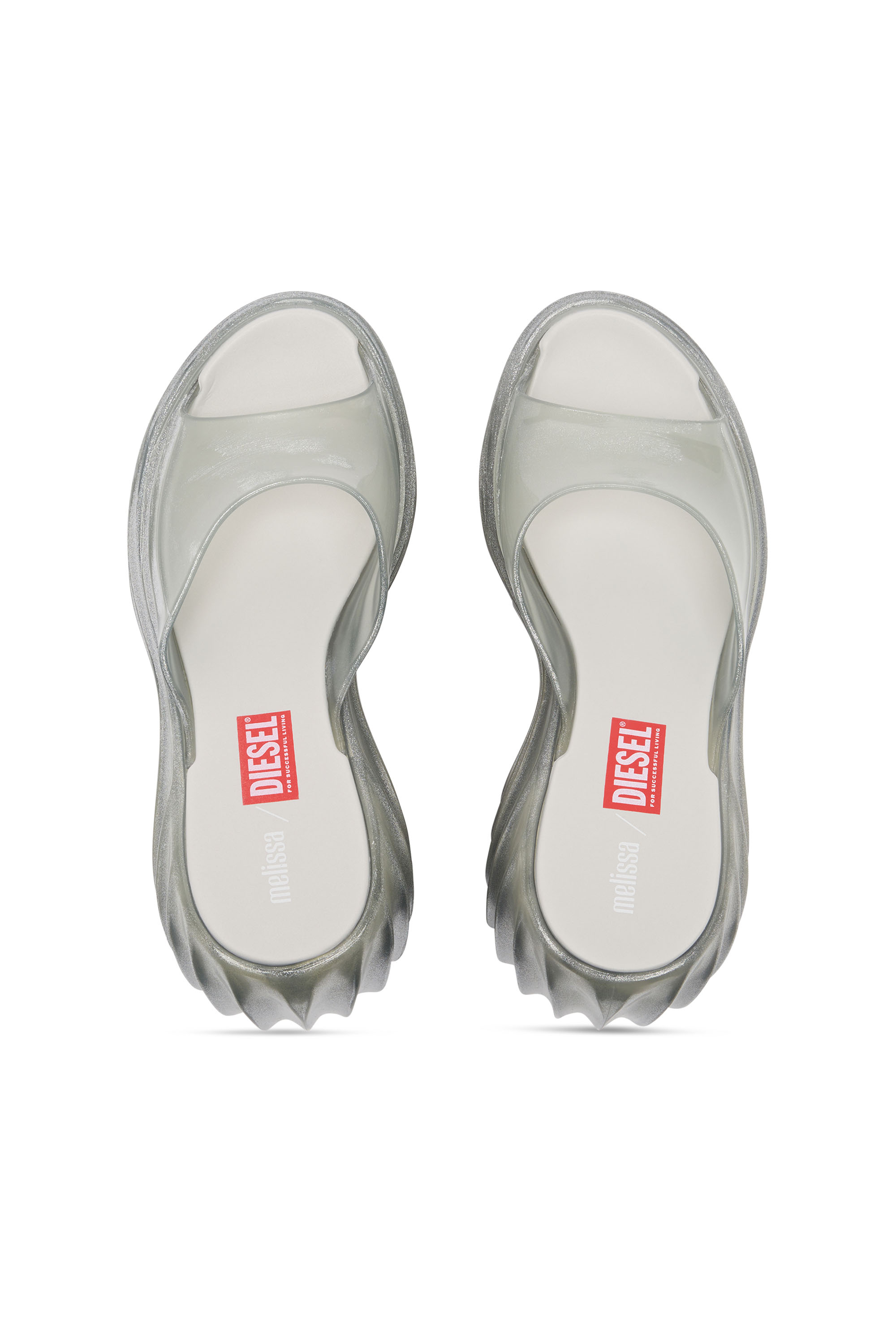 Diesel - MELISSA QUANTUM PLATFORM, Female's サンダル in シルバー - 6