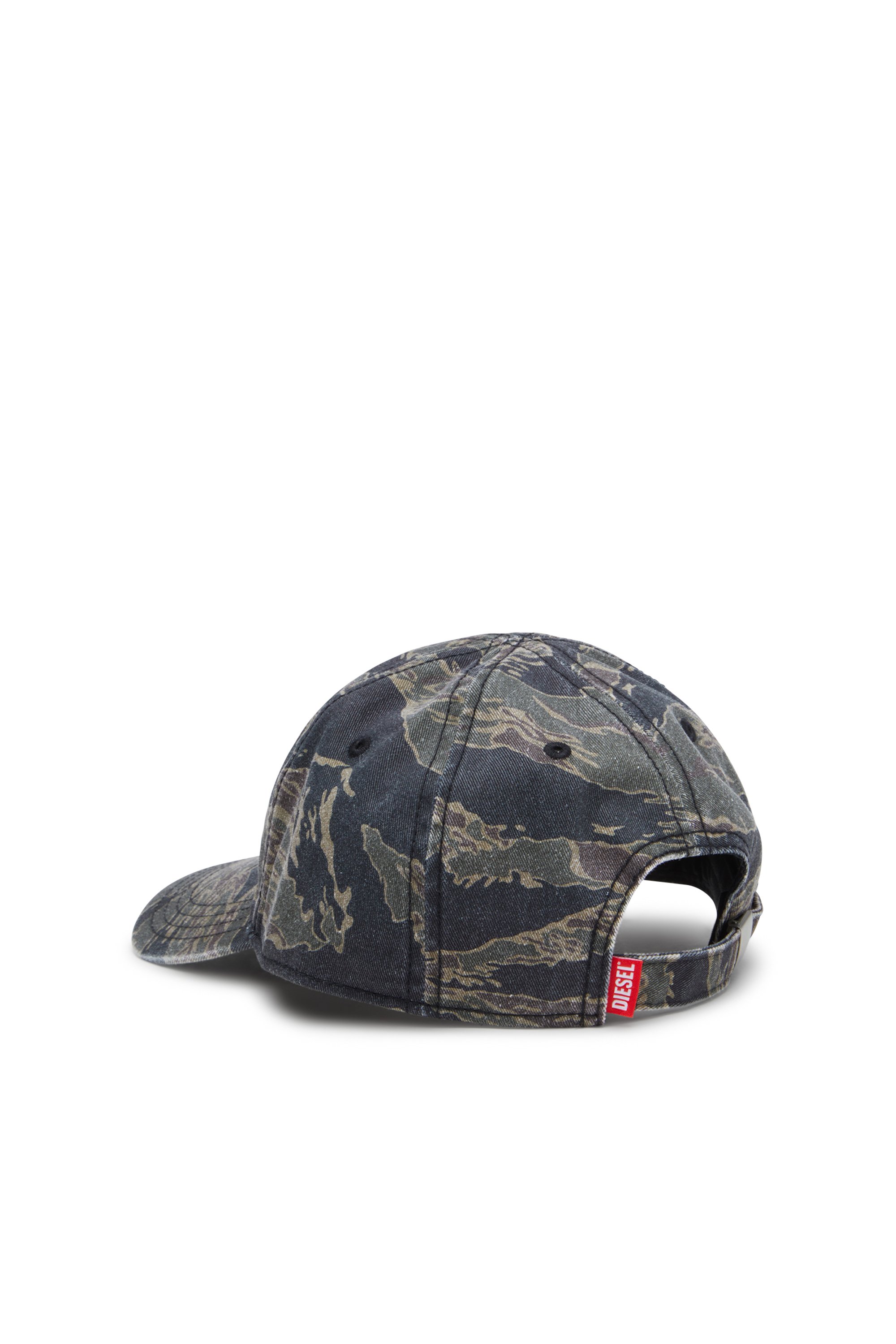 Diesel - C-VADO, Male's Baseball cap with camo print in グリーン - 2