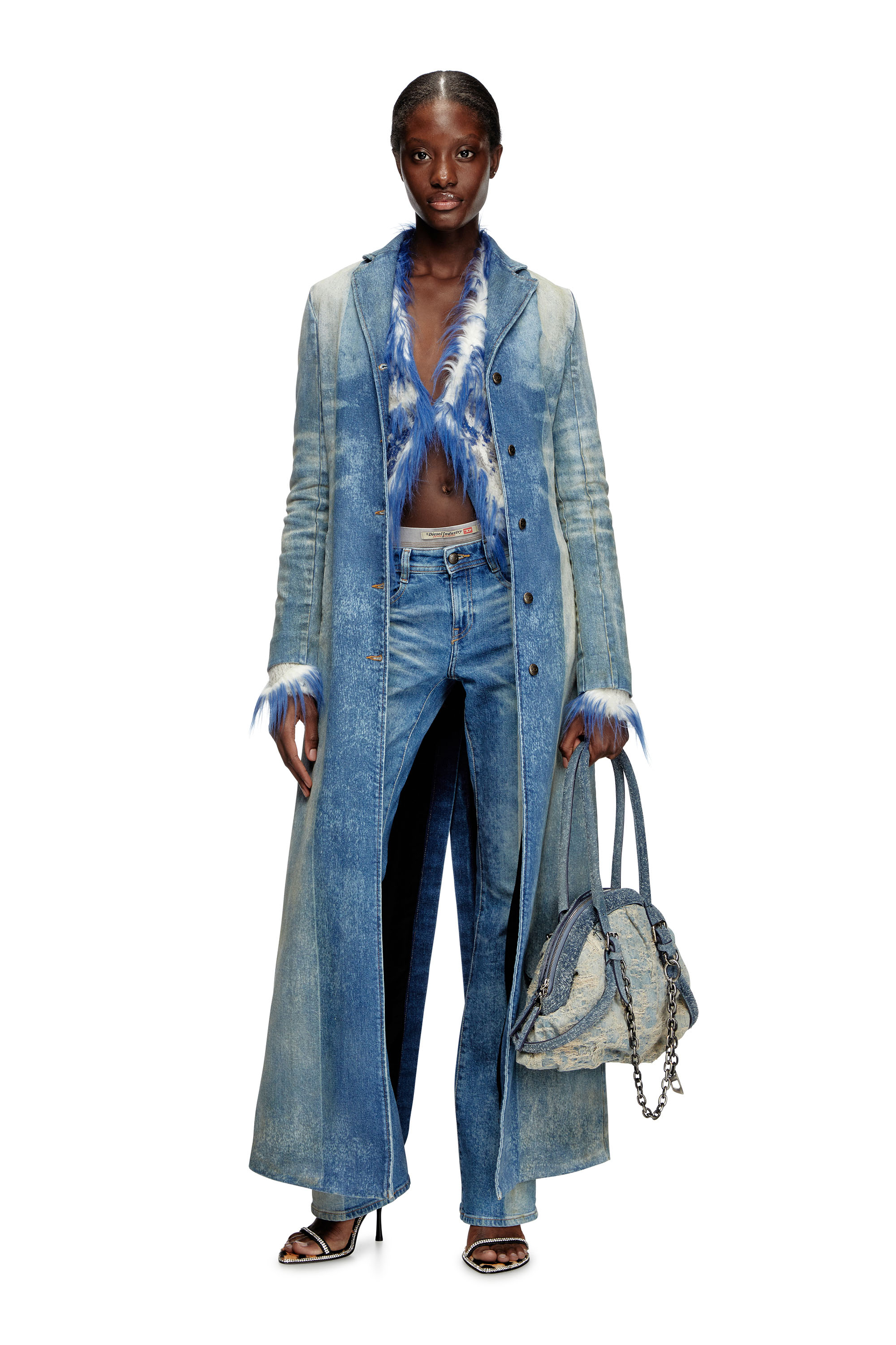 Diesel - Female's Bootcut Jeans 1969 D-Ebbey 007W8, ミディアムブルー - 2
