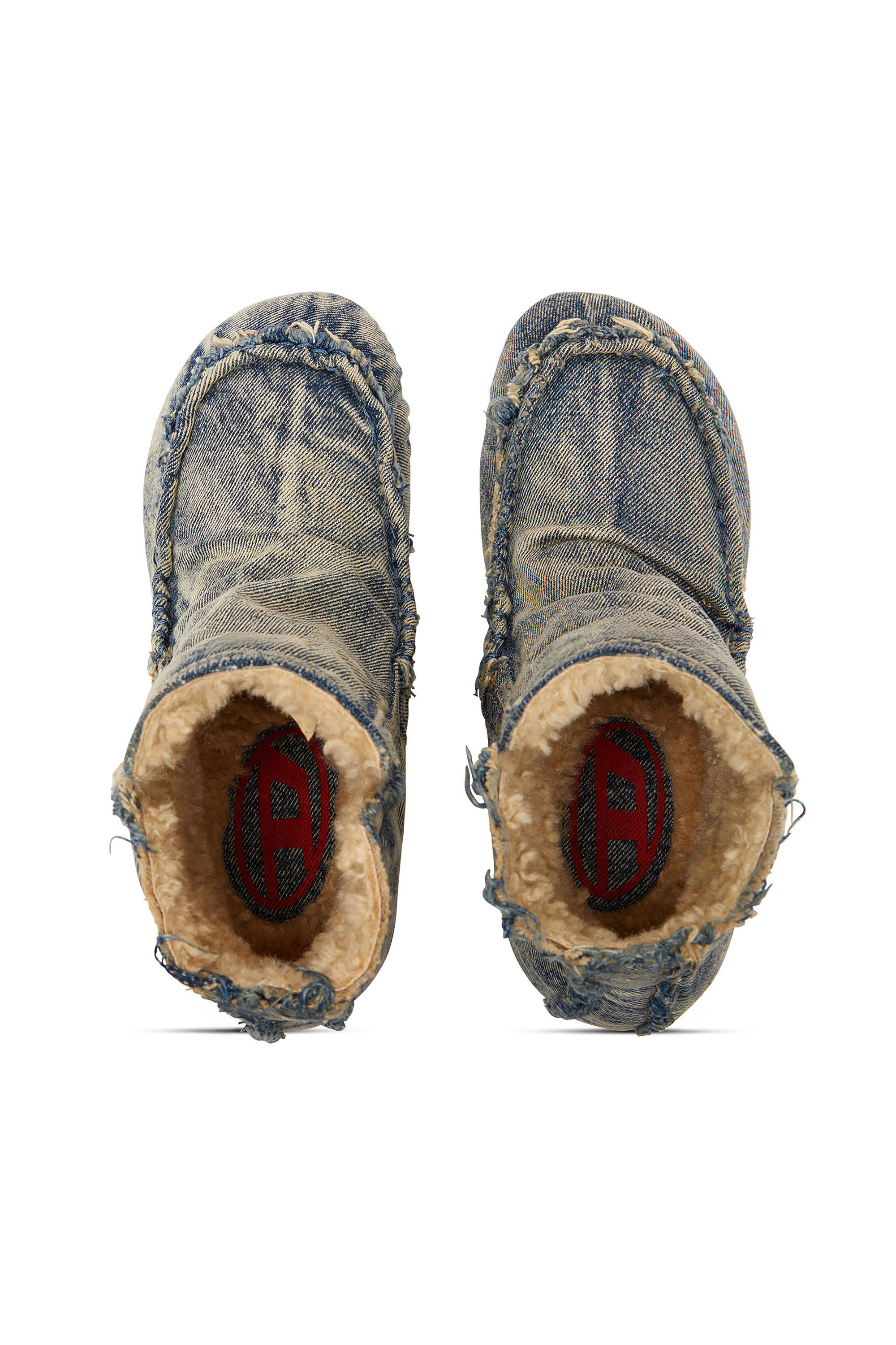 D-WOODSTOCK HEEL AB, ブルー Diesel - D-WOODSTOCK HEEL AB, Female's アンクルブーツ in ブルー - 6