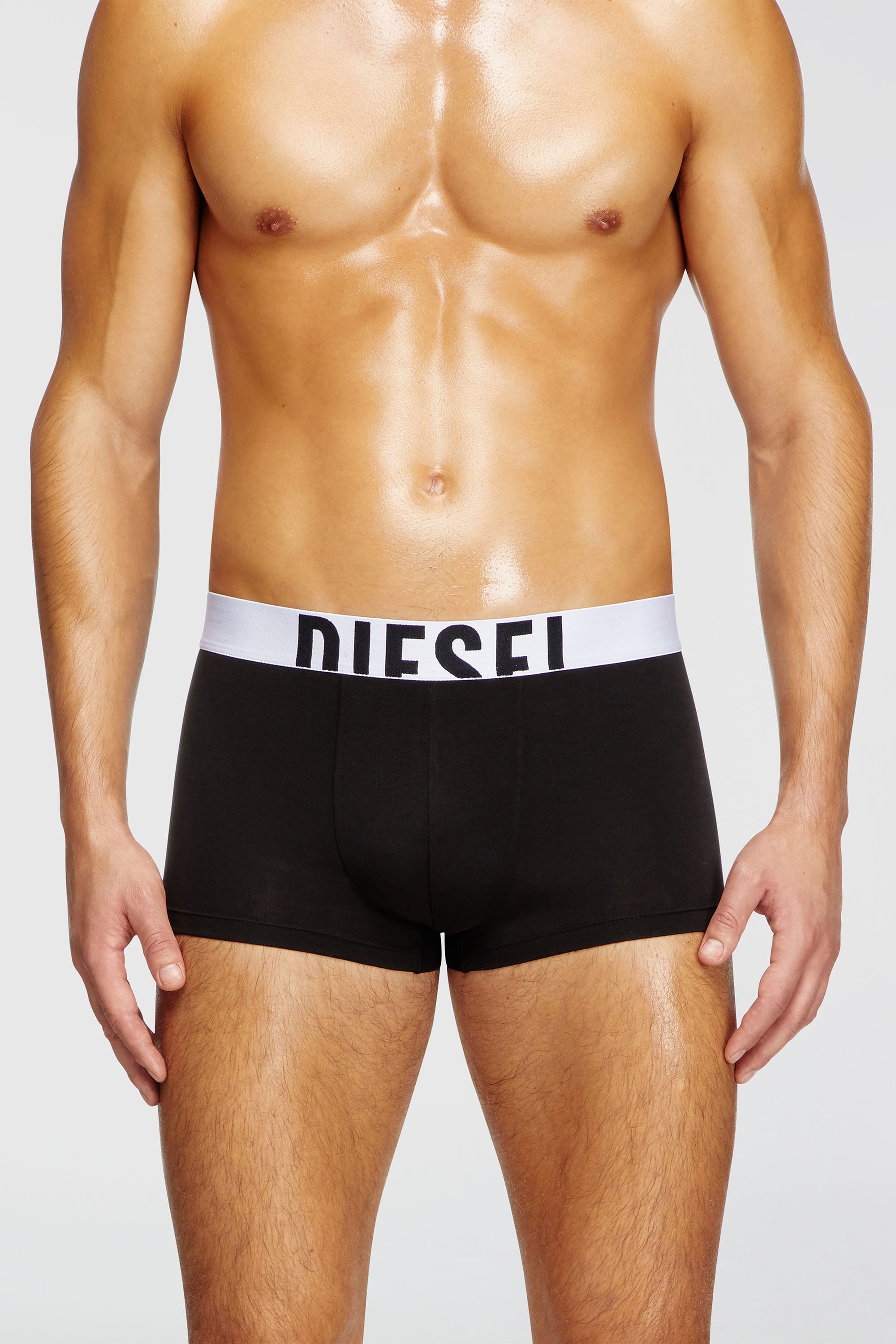 Diesel - DAMIEN-D-POP-3PACK-40, Male's ボクサーパンツ3枚パック in ブラック - 3