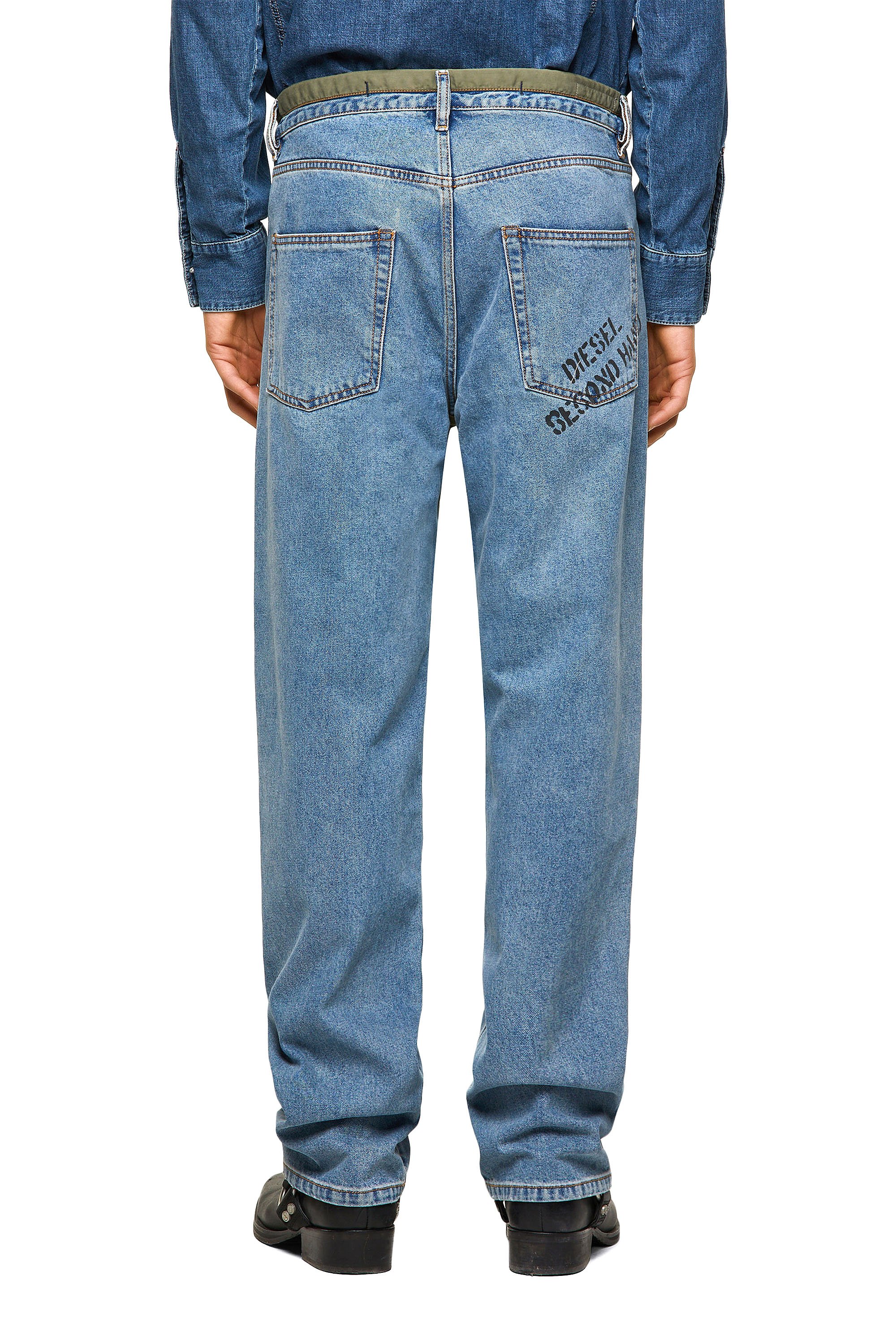 Diesel - DxD-P2 0CBBI Straight Jeans, ライトブルー - Image 2