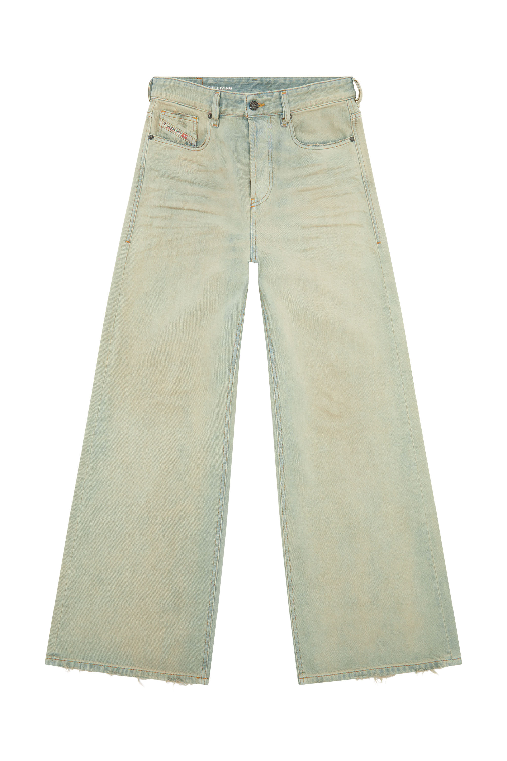 Diesel - Female's Relaxed Jeans 1996 D-Sire 09H60, ライトブルー - 3