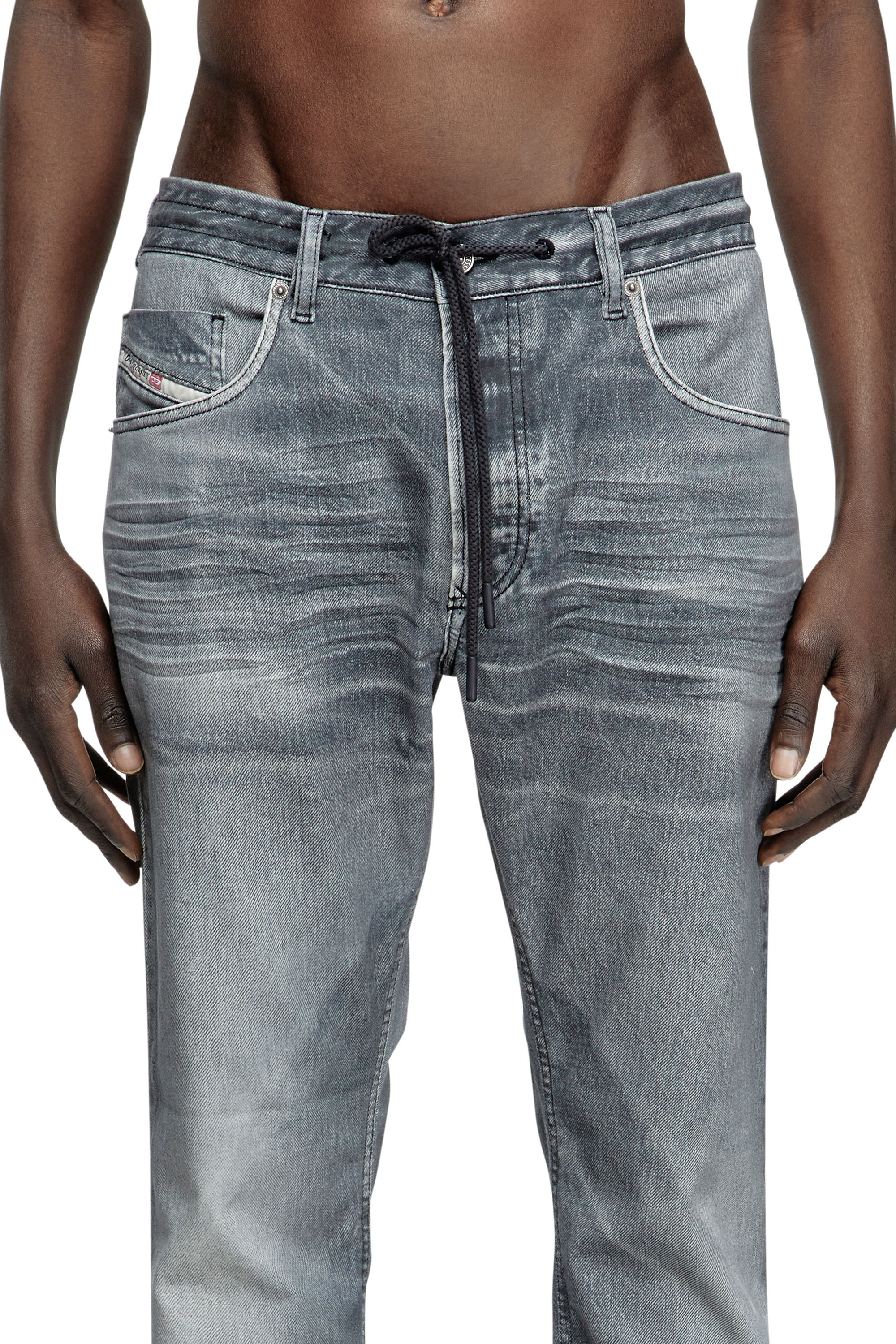 Diesel - Male's Regular 2032 D-Krooley Joggjeans® 068PC, グレー - 5