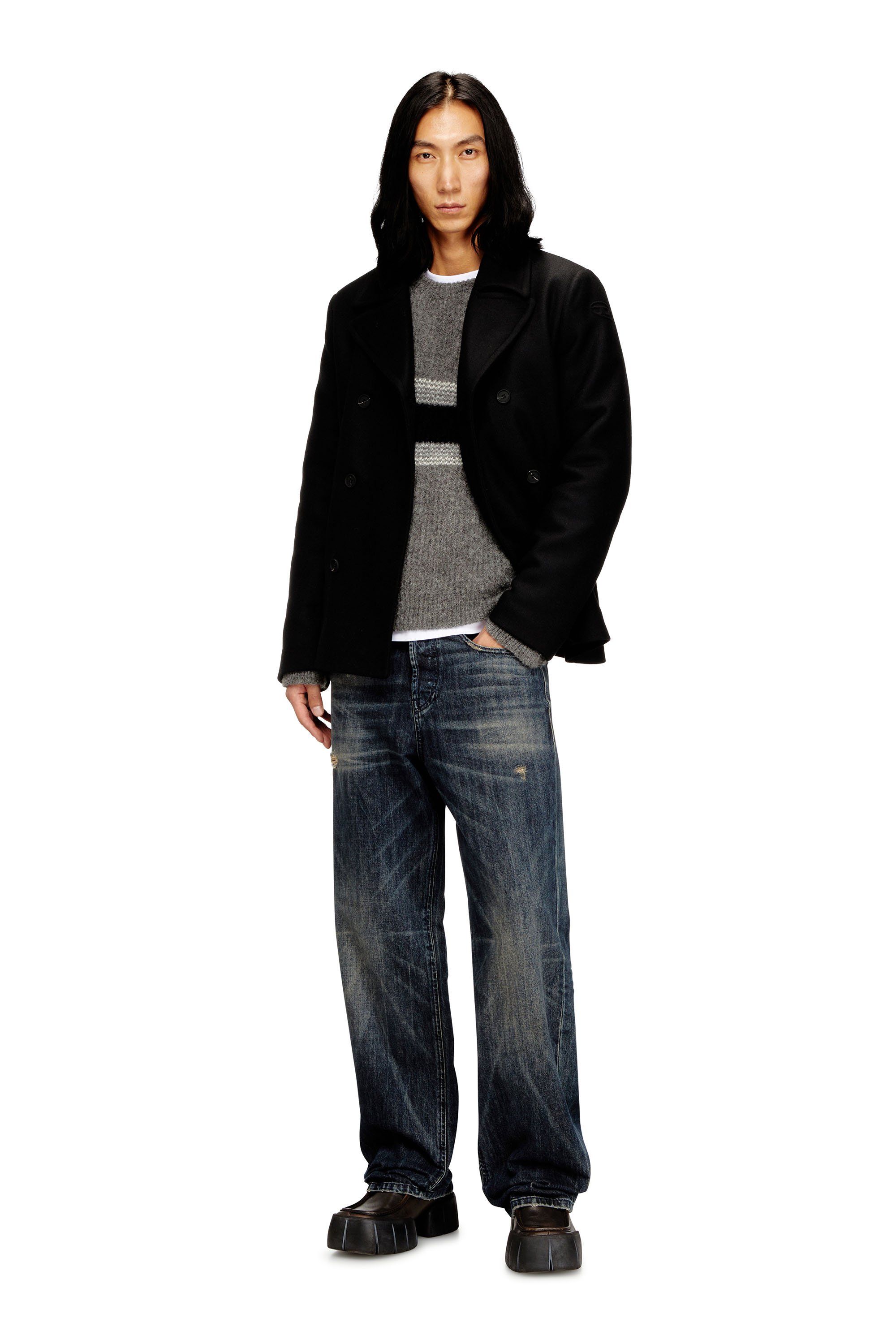 Diesel - W-HALEY-WRD, Male's ピーコート in null - 1