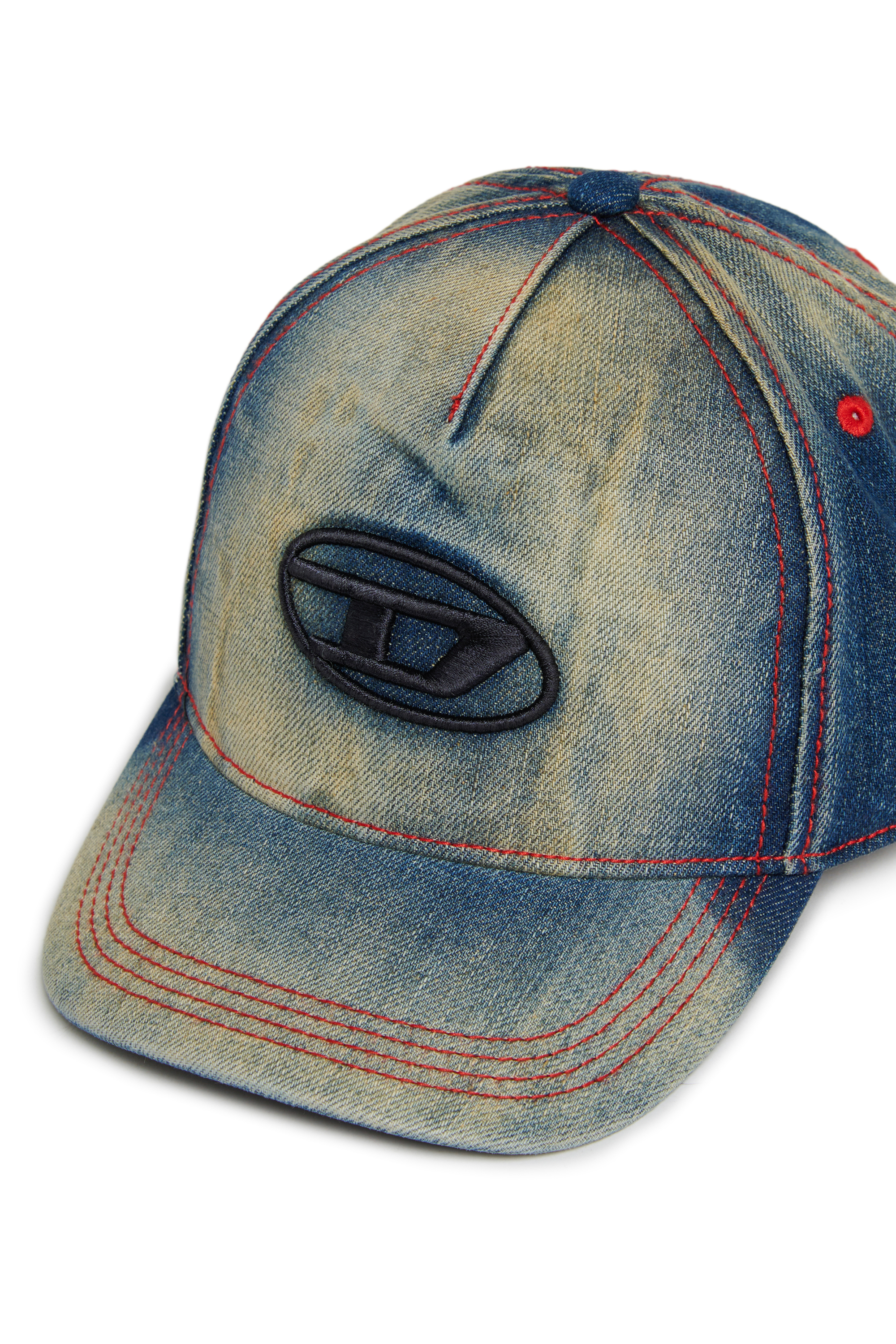 Diesel - FIMEN, Unisex's キャップ in ミディアムブルー - 3