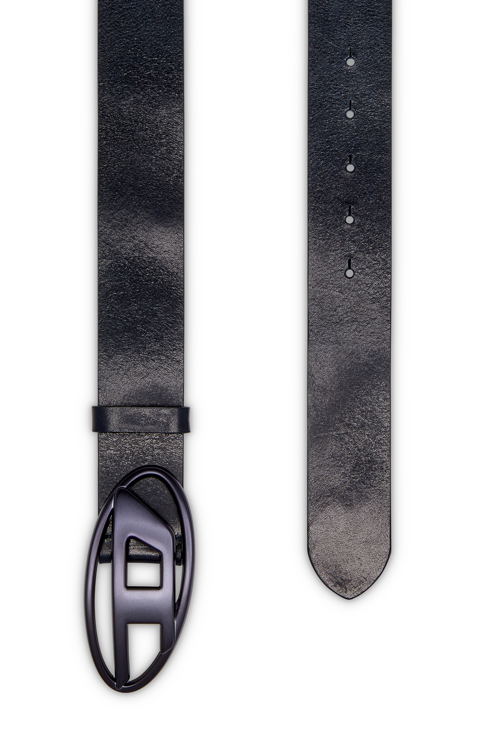 Diesel - B-1DR, Unisex's レザーベルト in ダークブルー - 2