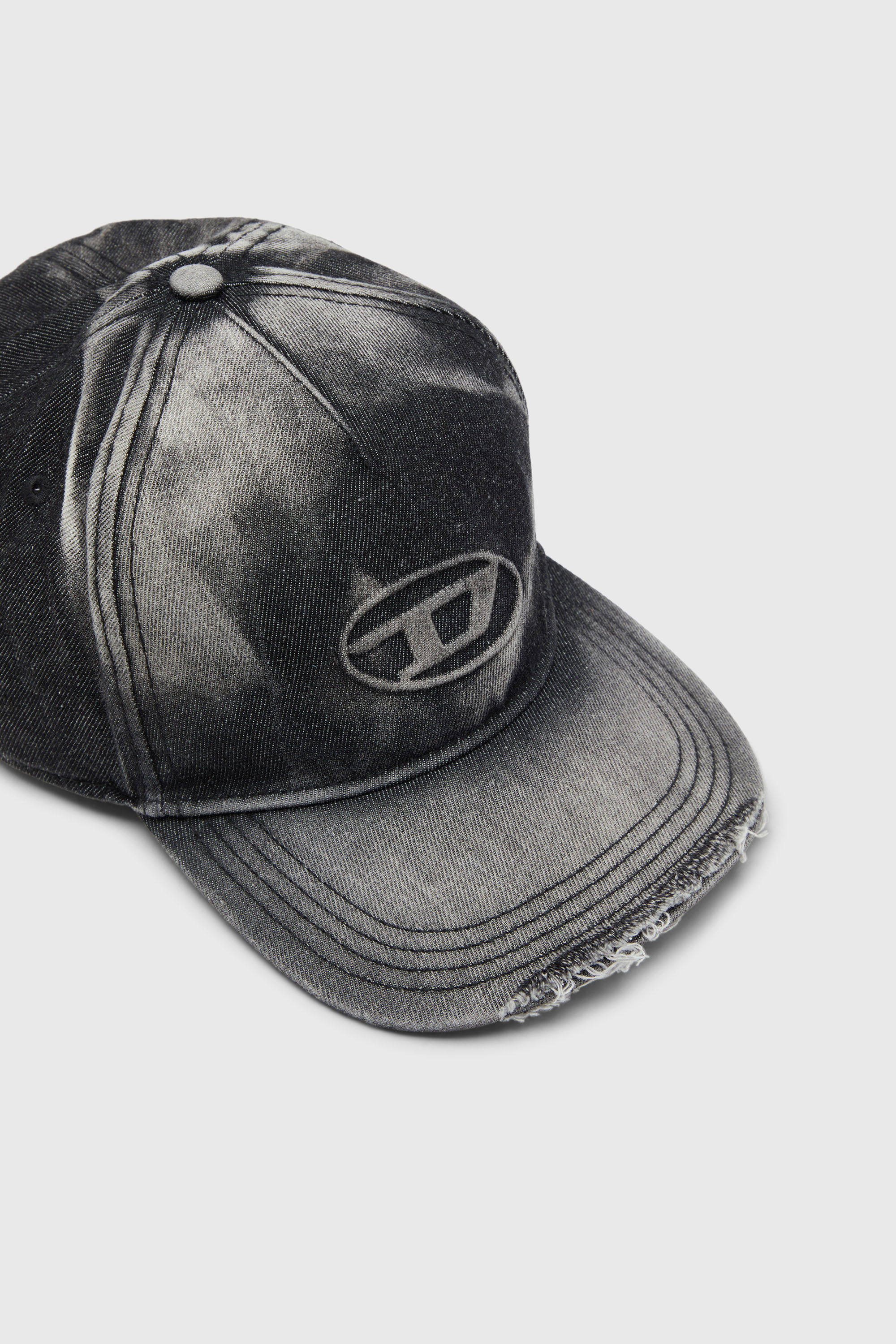 Diesel - C-SEYMON-BLACK, Male's ベースボールキャップ in ブラック - 3