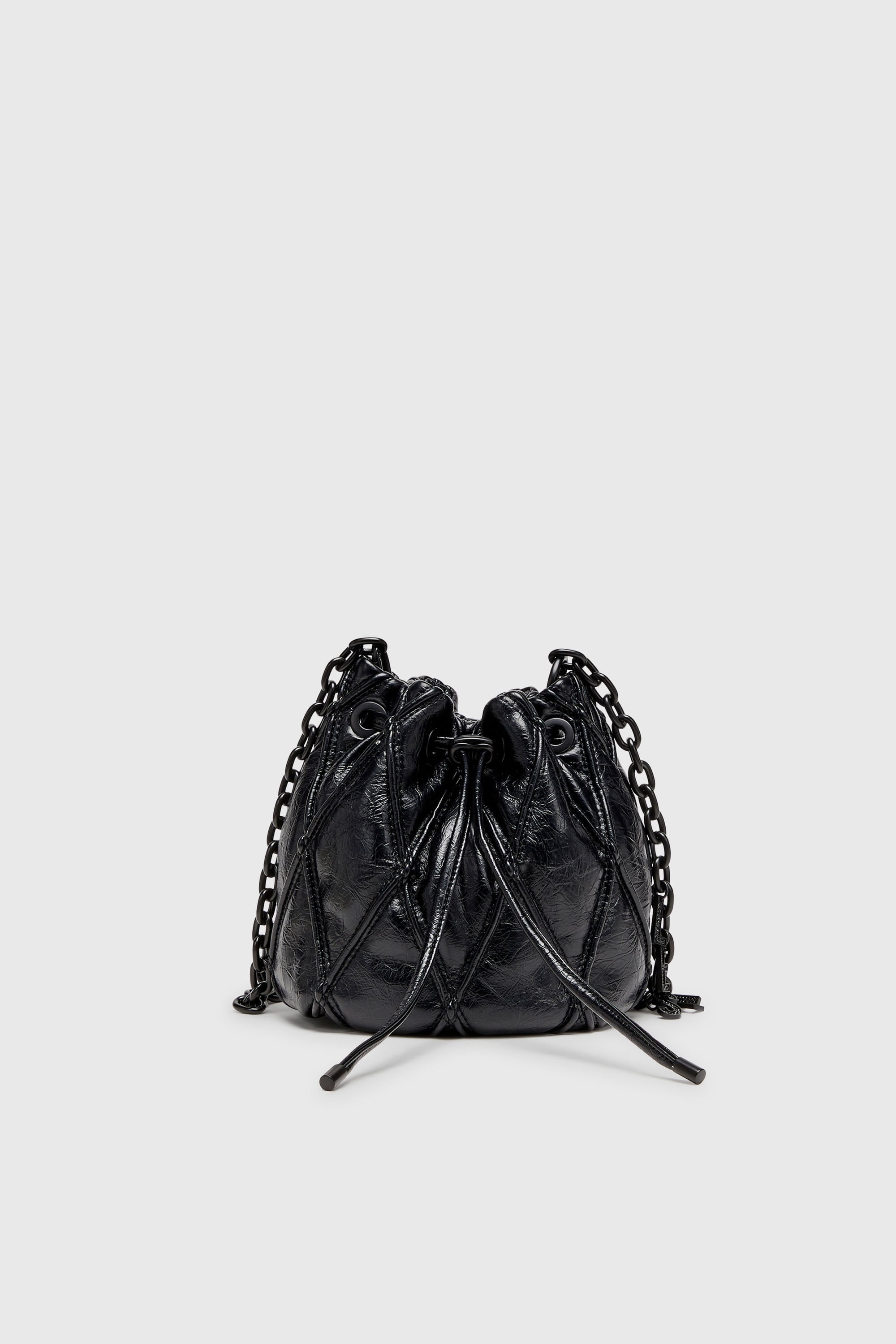 Diesel - CHARM-D BUCKET S, Female's バケットバッグ  S in ブラック - 1