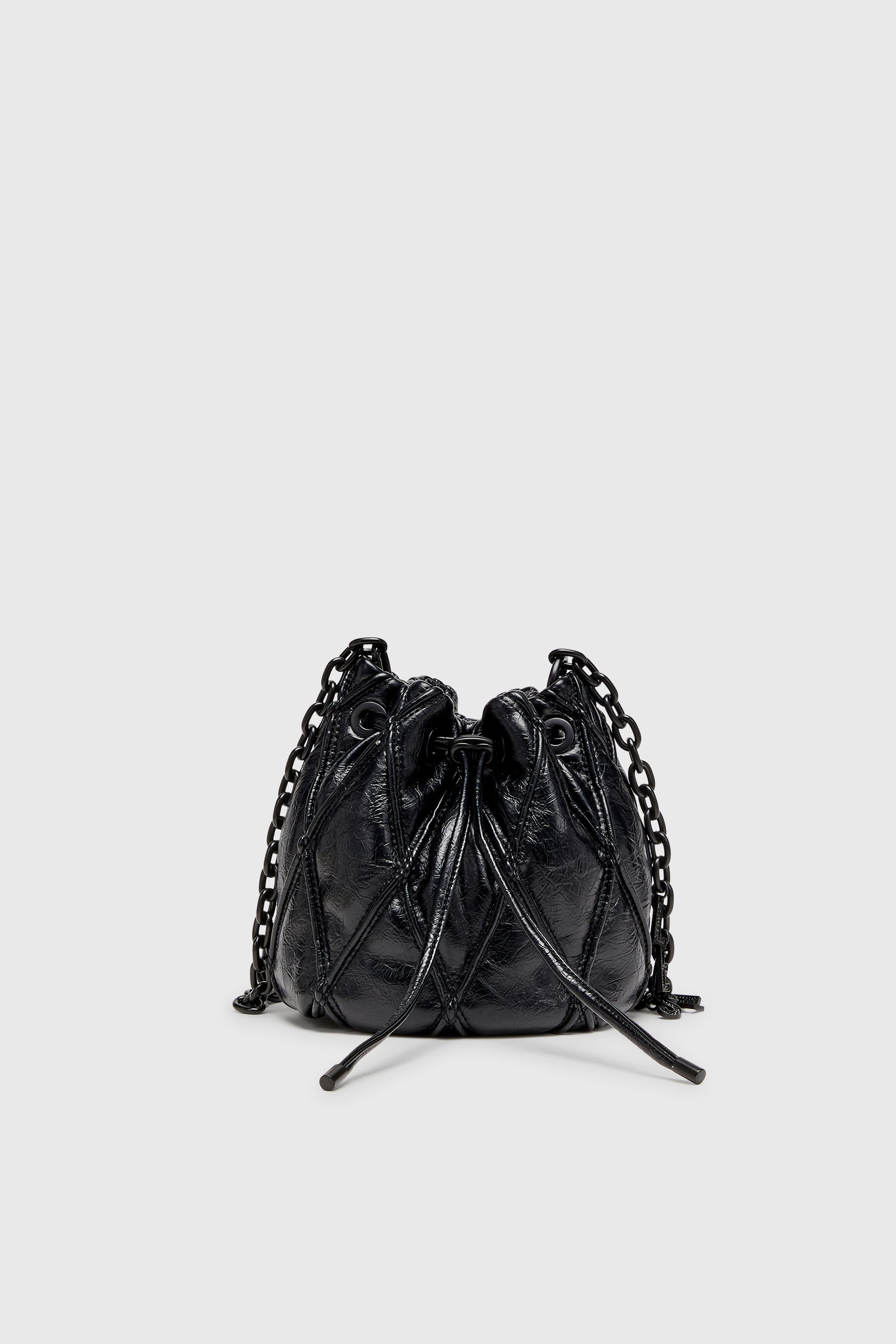 Diesel - CHARM-D BUCKET S, Female's バケットバッグ  S in ブラック - 1