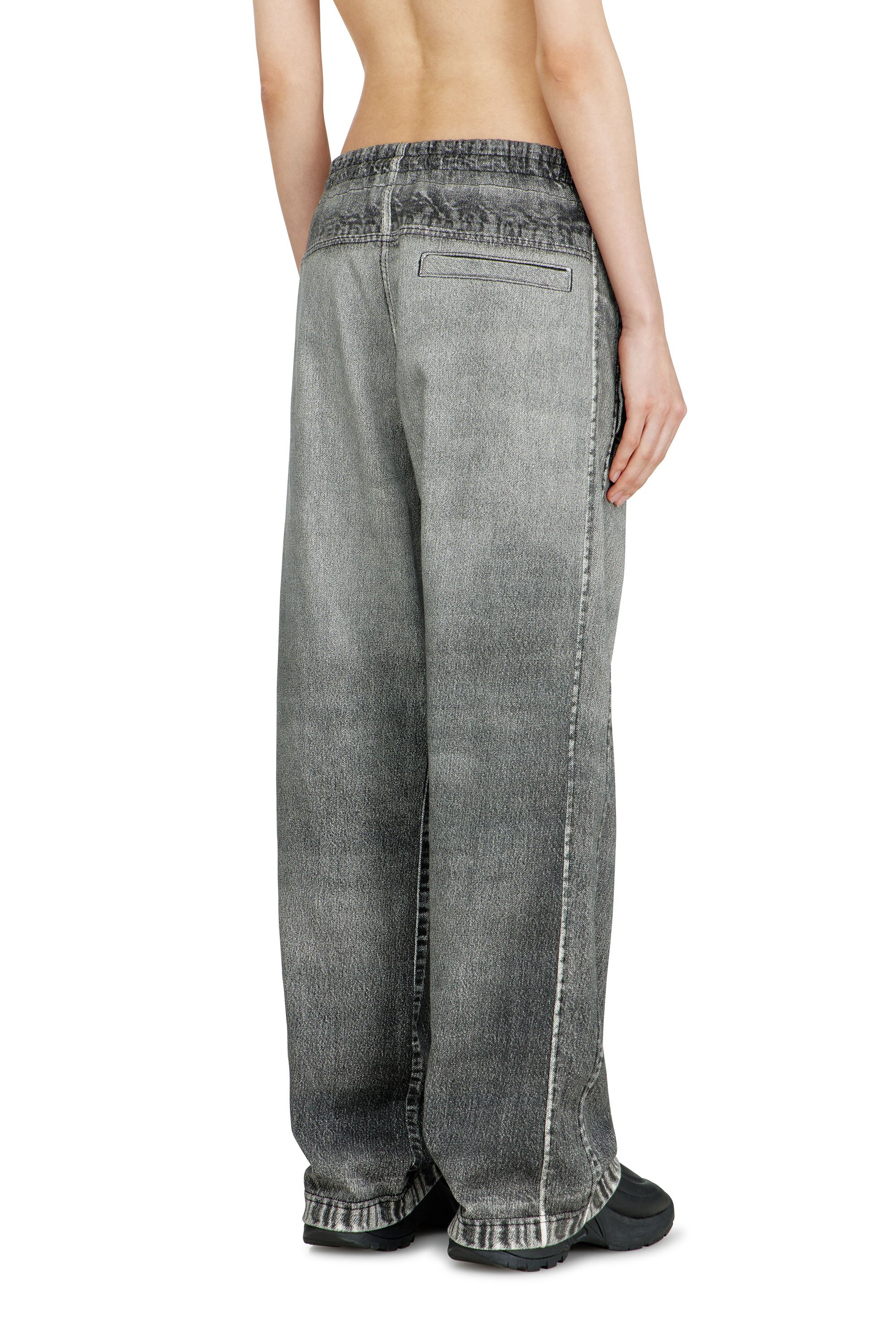Diesel - Unisex's Relaxed D-Martyans Track Denim 068US, グレー - 3