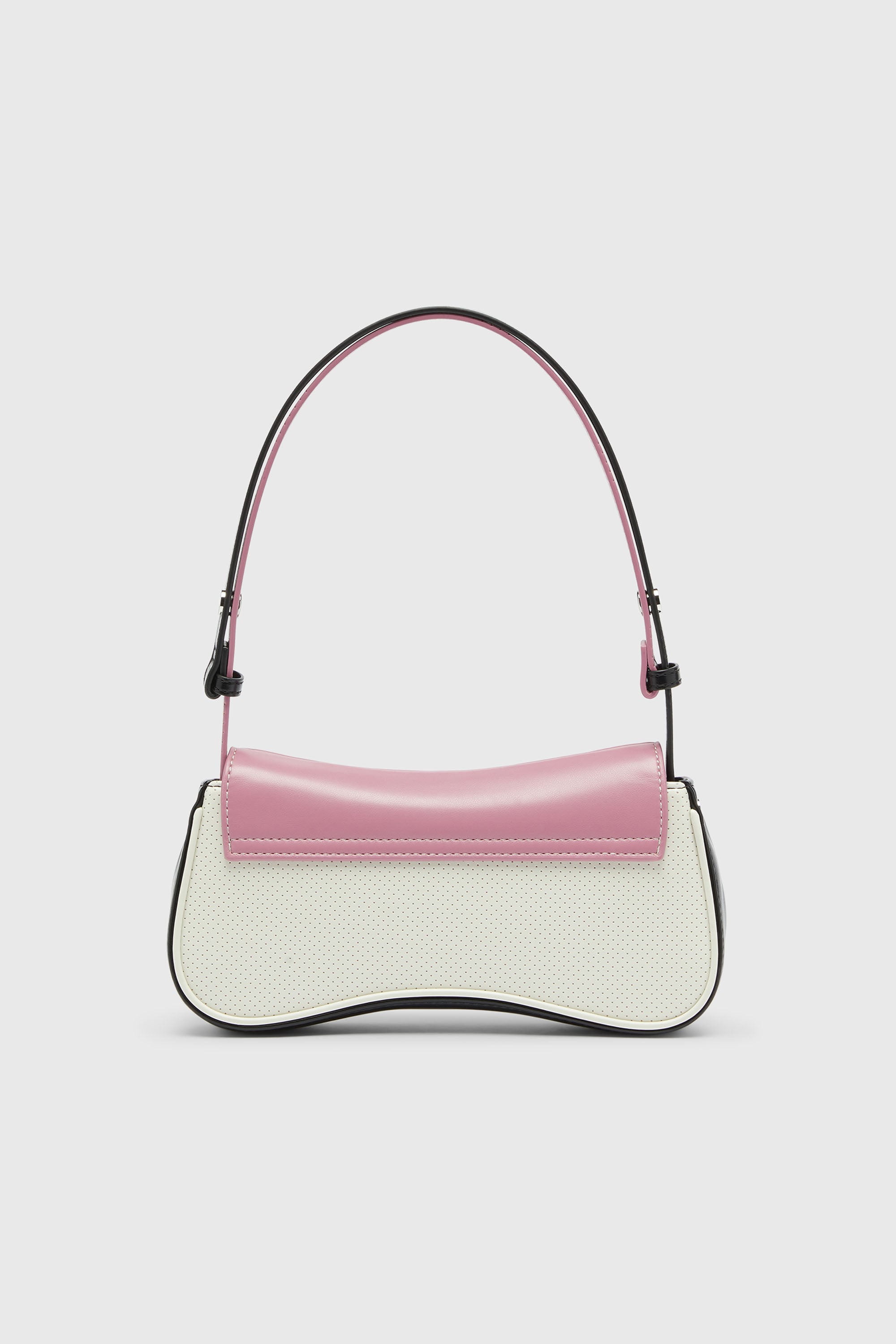 Diesel - PLAY CLUTCH, Female's クラッチバッグ in ブラック/ピンク - 2