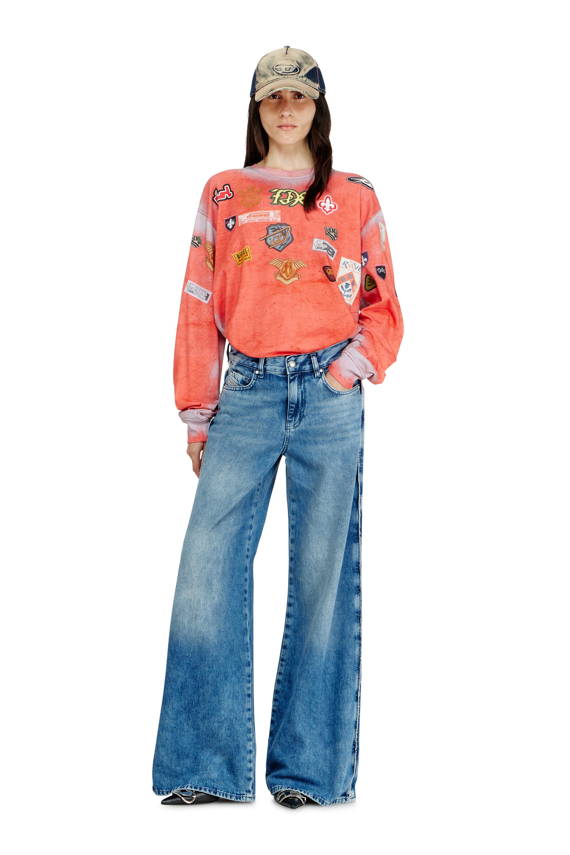 Diesel - Female's Flare Jeans 1978 D-Akemi 0ADCJ, null - 2