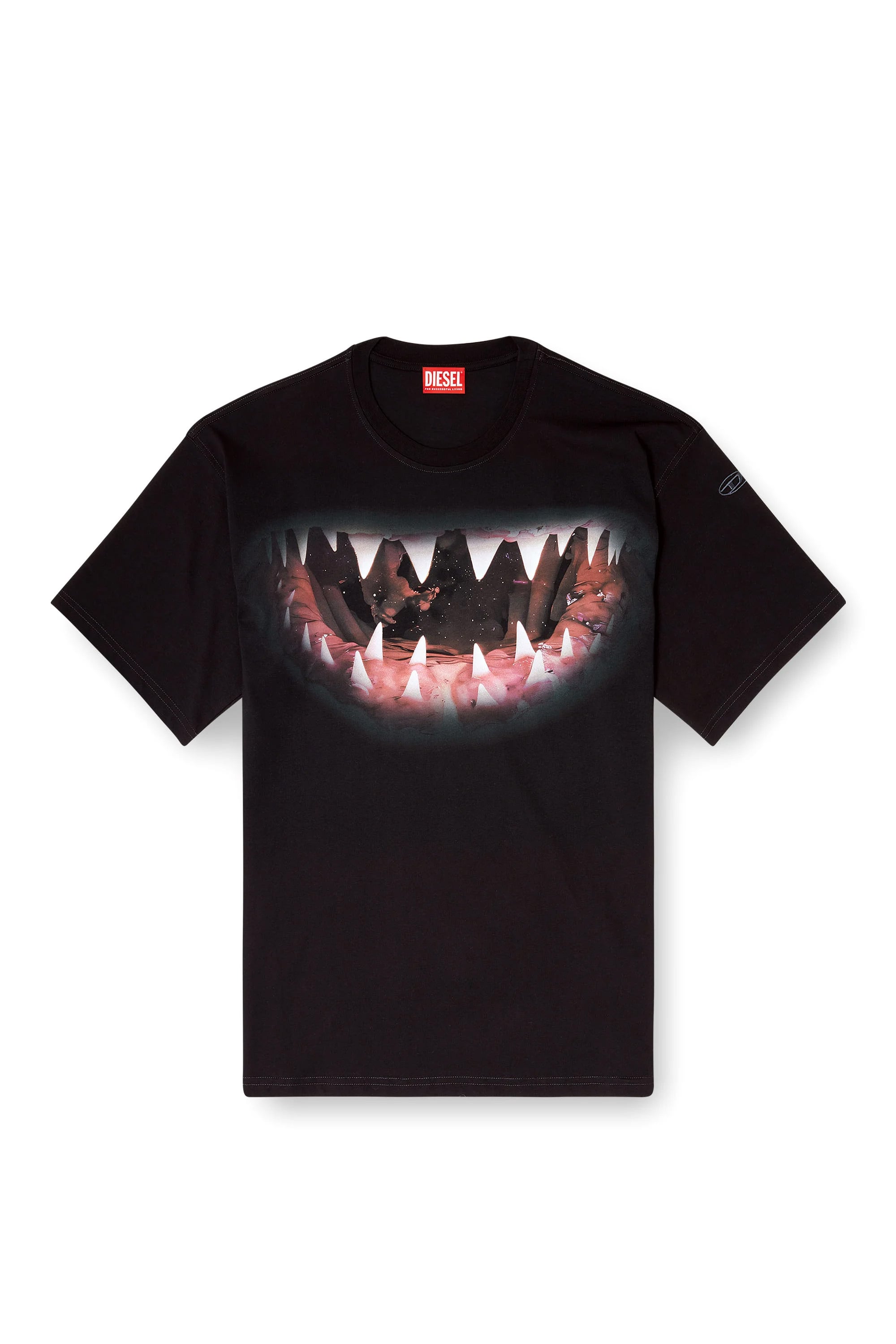 Diesel - T-SHIRT, Male's T-SHIRT in ブラック - 1