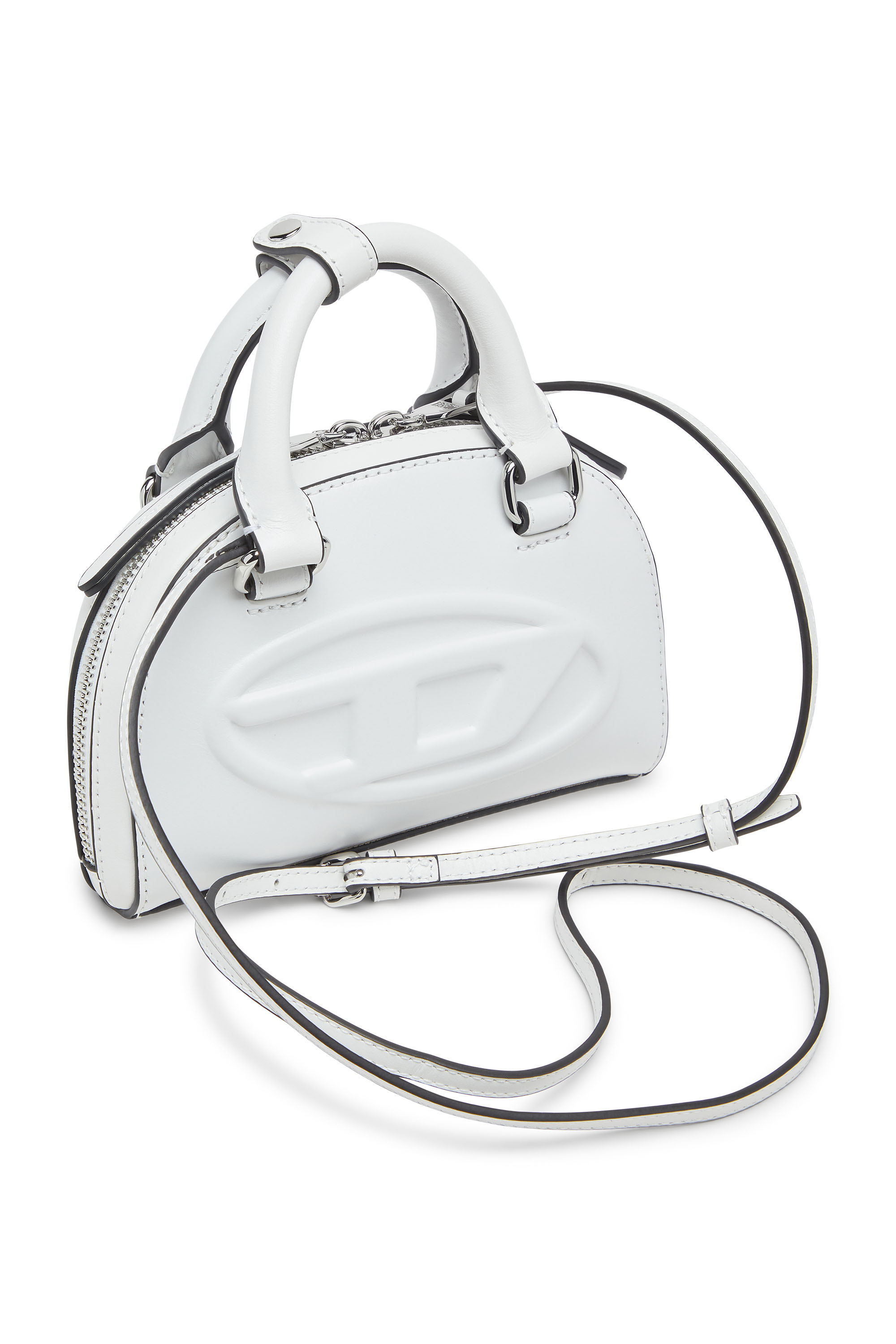 Diesel - 1DR DOME CROSSBODY XS, Female's クロスボディバッグ XS in ホワイト - 5