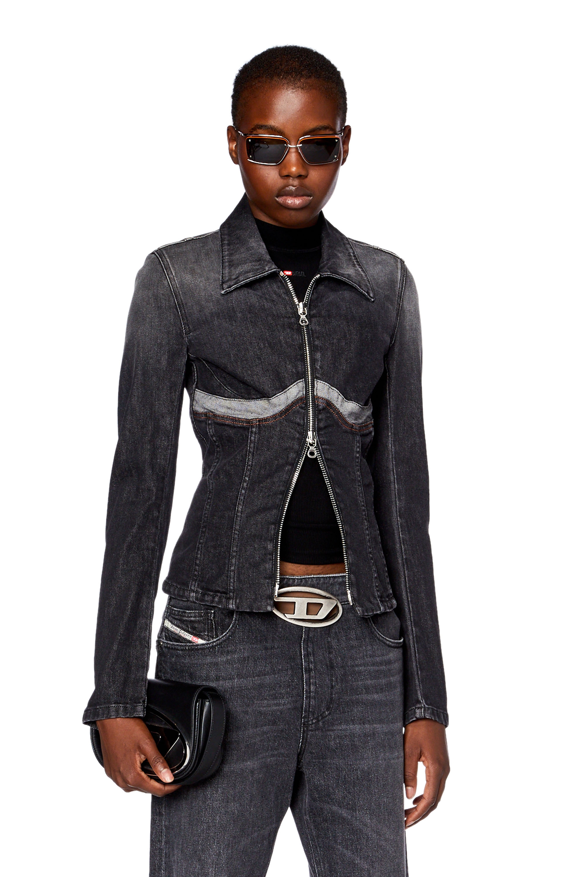 Diesel - DE-MILLY-S, ブラック/ダークグレー - Image 1